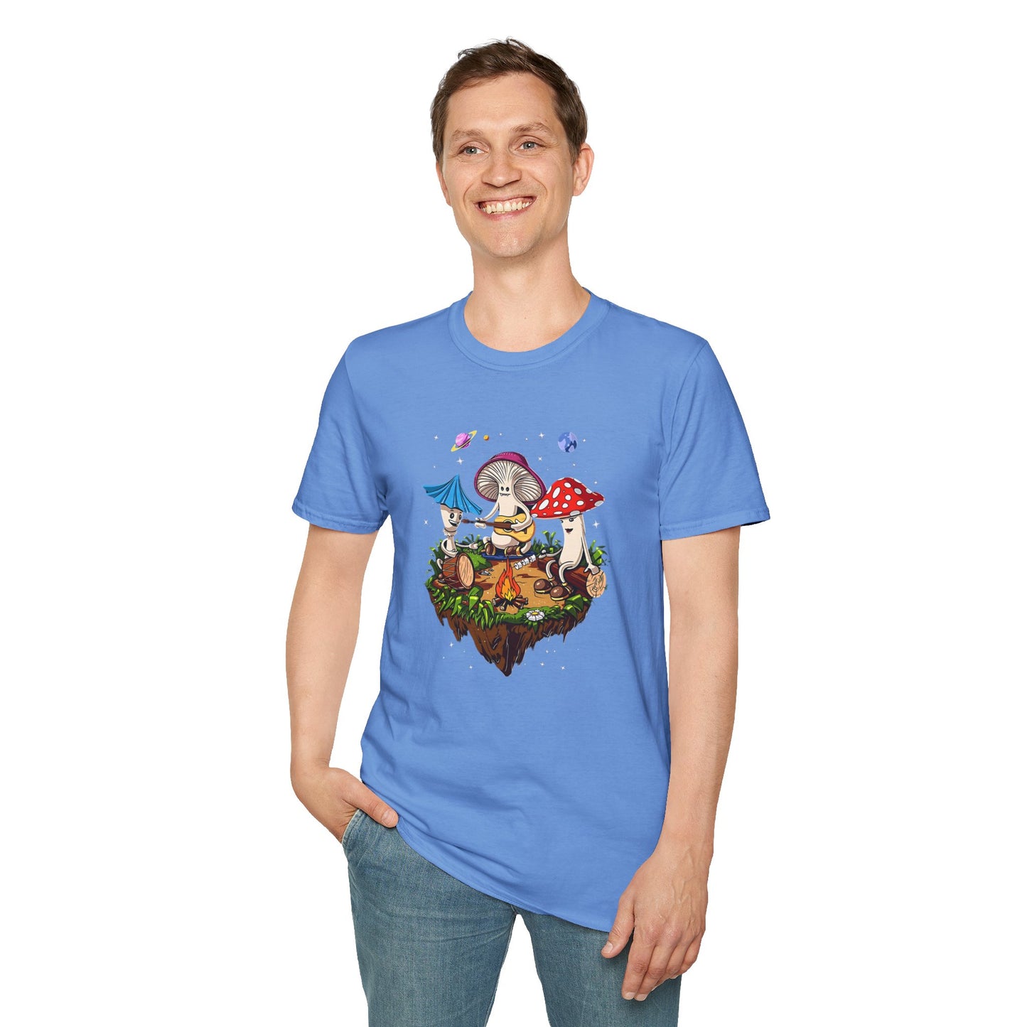 Mashroom Tee Shirt, Mashroom Shirt, Shirt with Funny Mashroom, Shirt with Fungus