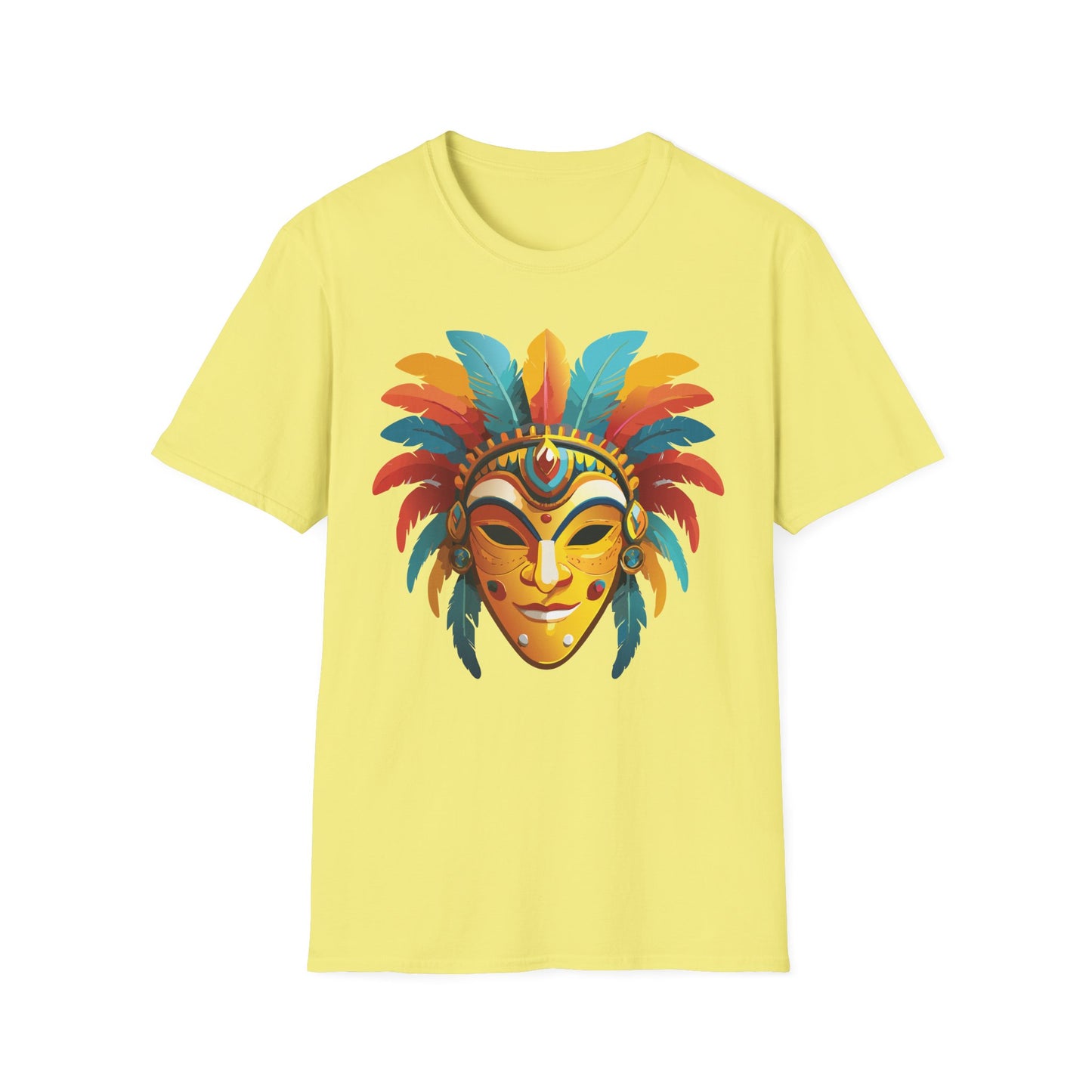 Mask Tee Shirt, Mask Shirt, Shirt with Mask, Masquerade Tees