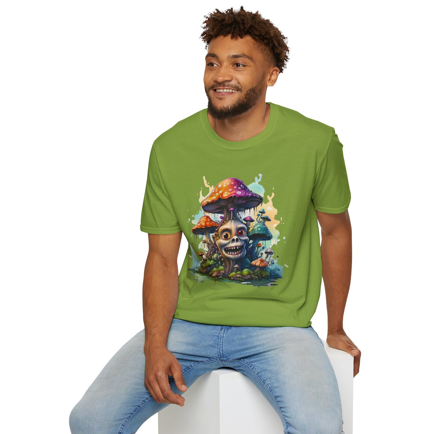 Mashroom Tee Shirt, Mashroom Shirt, Shirt with Funny Mashroom, Shirt with Fungus