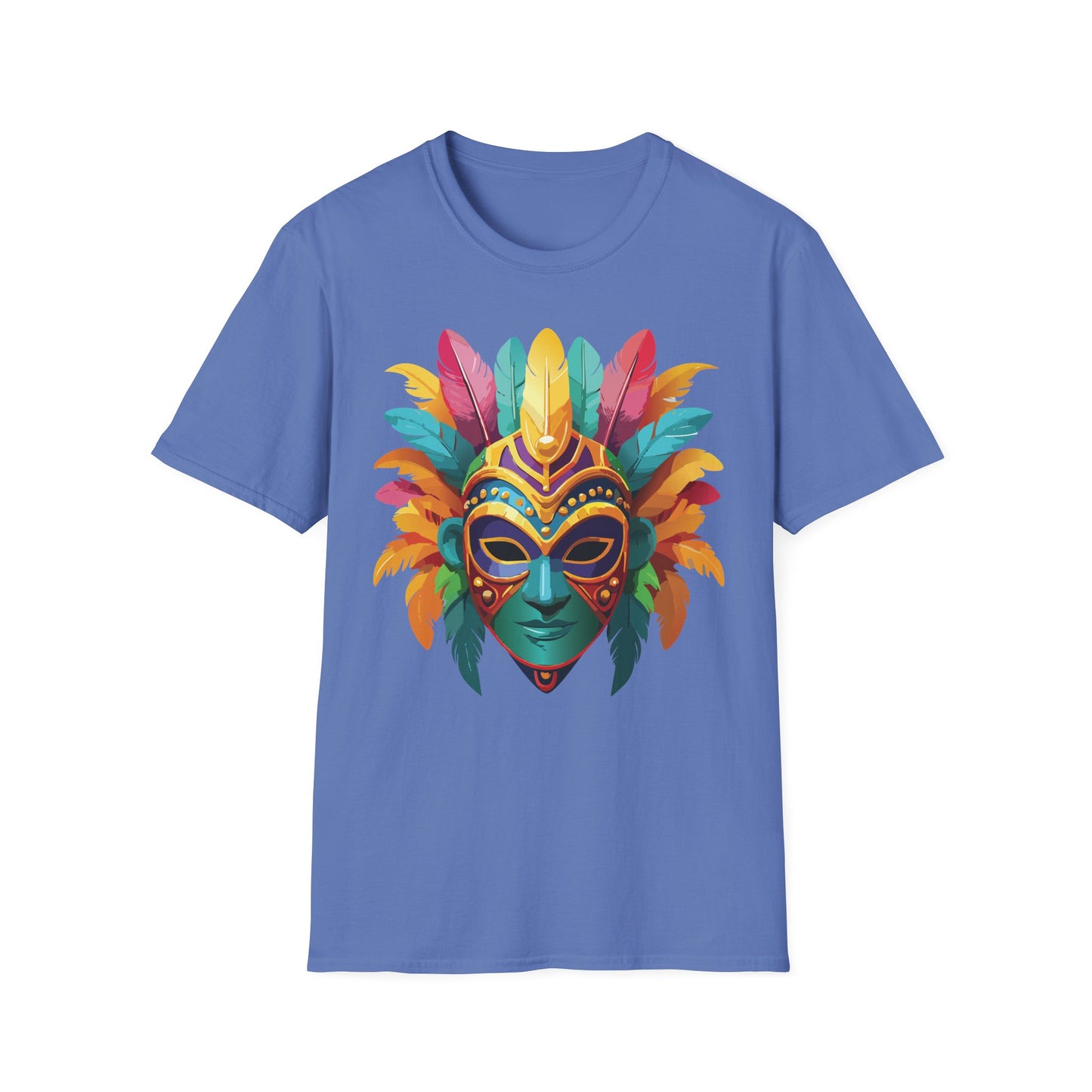 Mask Tee Shirt, Mask Shirt, Shirt with Mask, Masquerade Tees