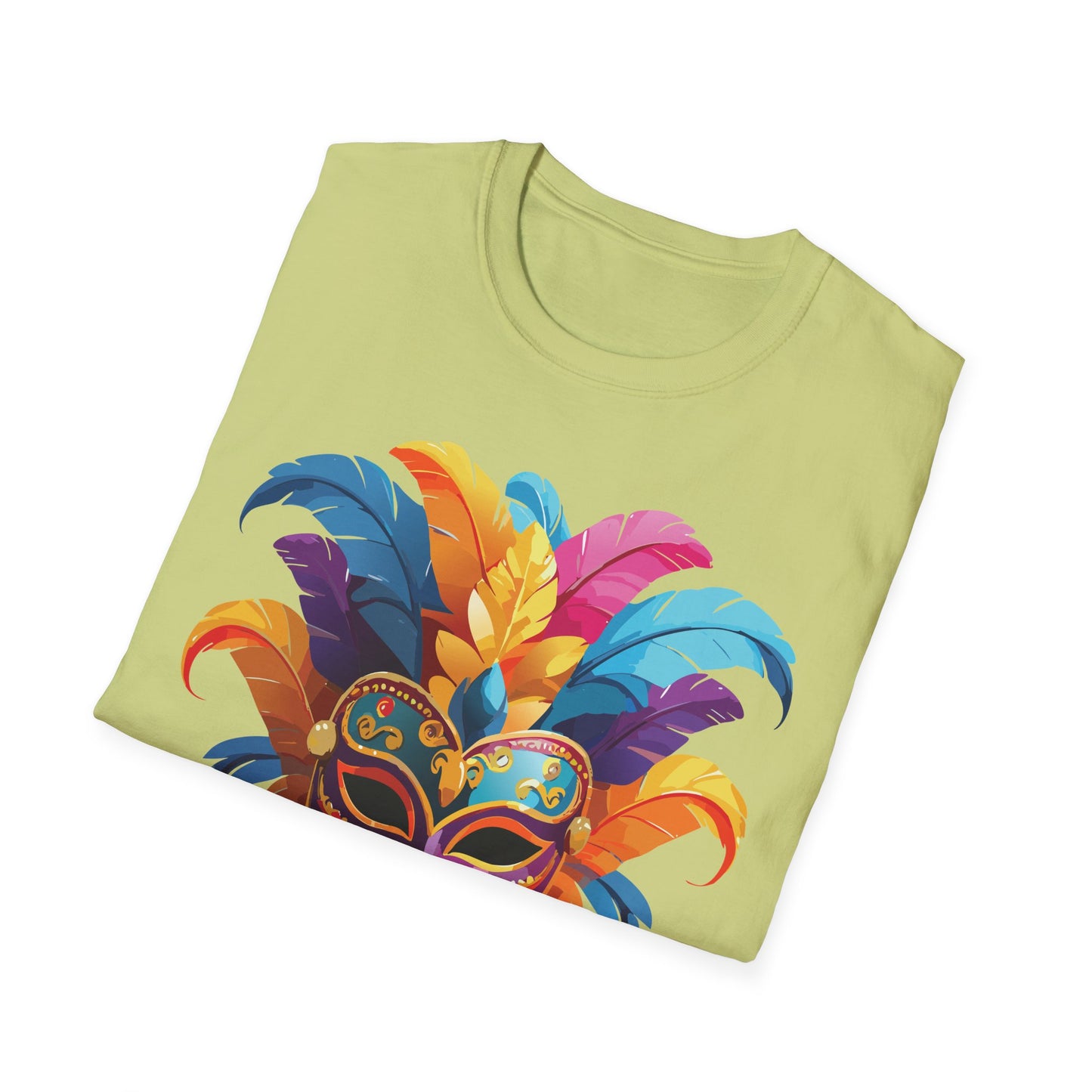 Mask Tee Shirt, Mask Shirt, Shirt with Mask, Masquerade Tees