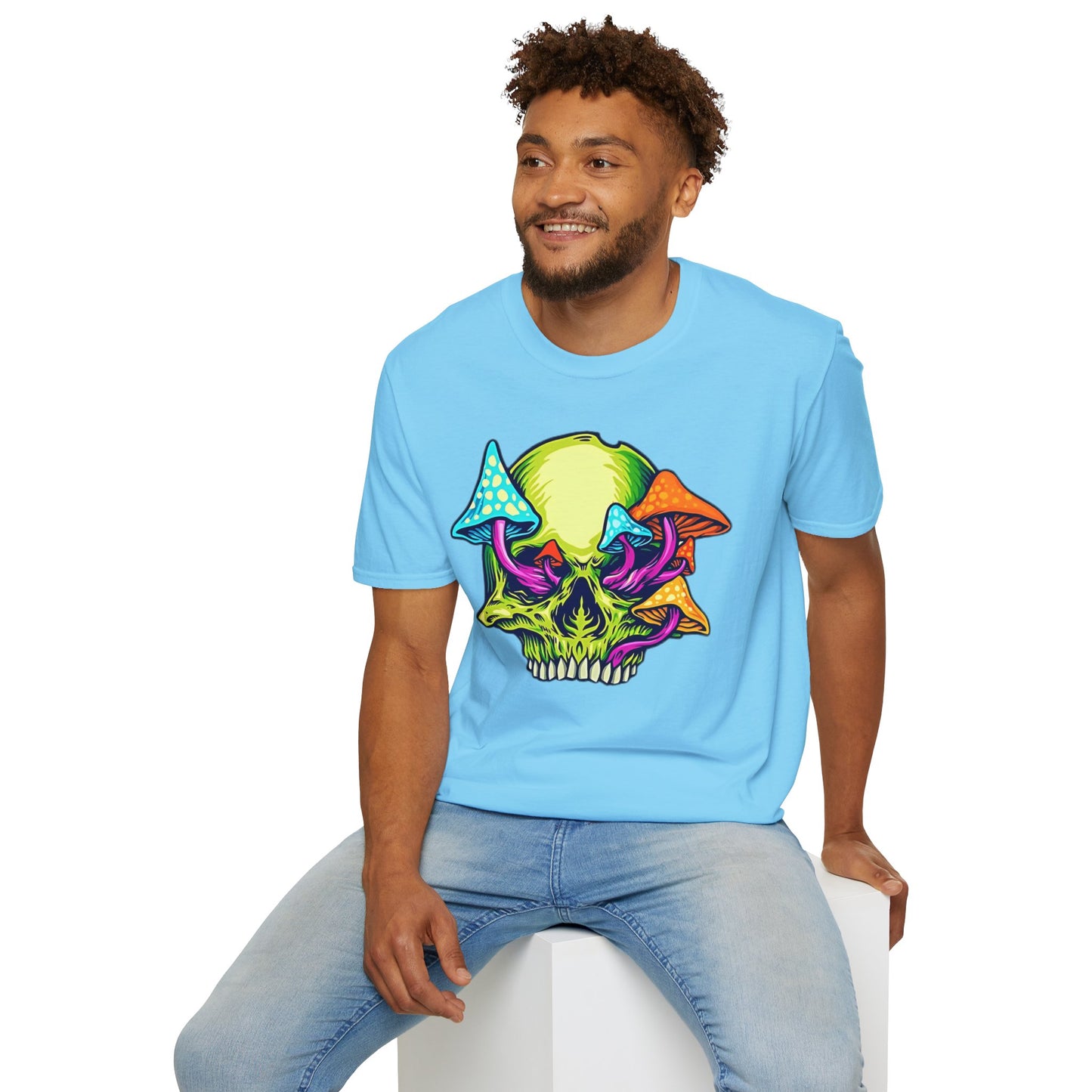 Skull Tee Shirt, Skeleton Shirt, Shirt with Skull, Shirt with Skeleton