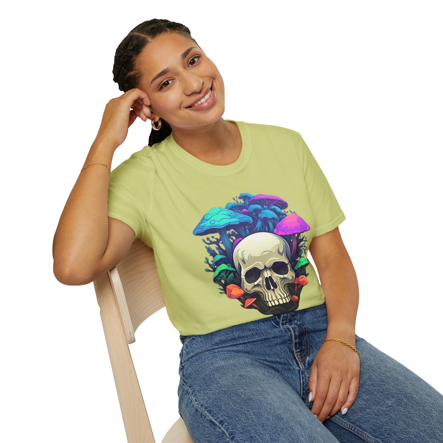 Skull Tee Shirt, Skeleton Shirt, Shirt with Skull, Shirt with Skeleton