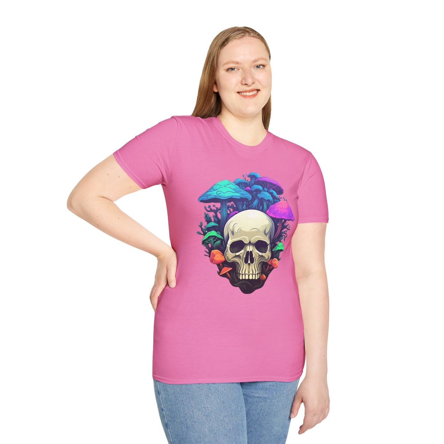 Skull Tee Shirt, Skeleton Shirt, Shirt with Skull, Shirt with Skeleton