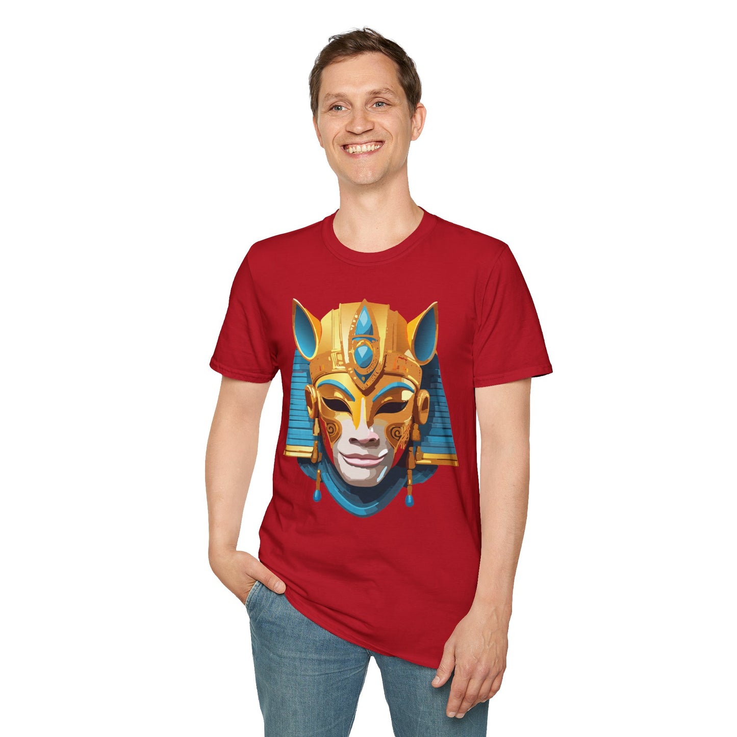 Mask Tee Shirt, Mask Shirt, Shirt with Mask, Masquerade Tees