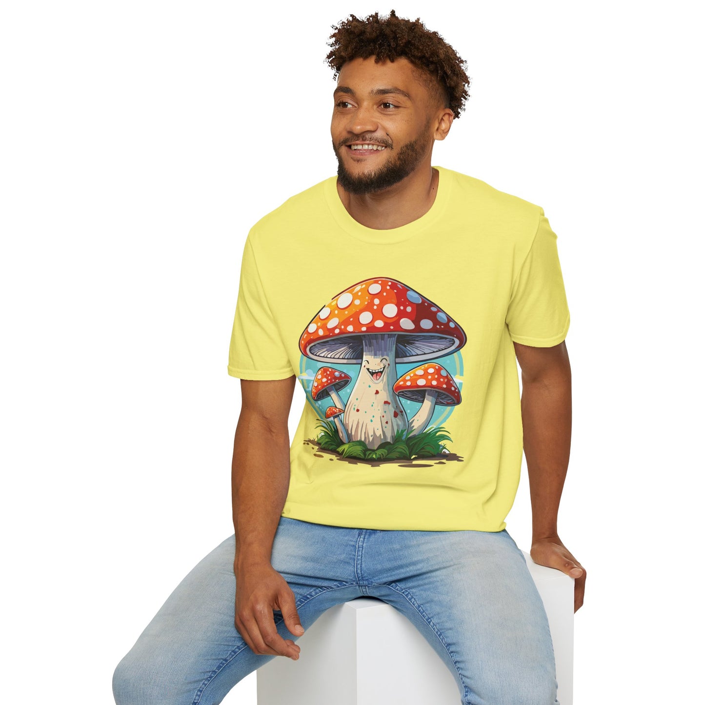 Mashroom Tee Shirt, Mashroom Shirt, Shirt with Funny Mashroom, Shirt with Fungus