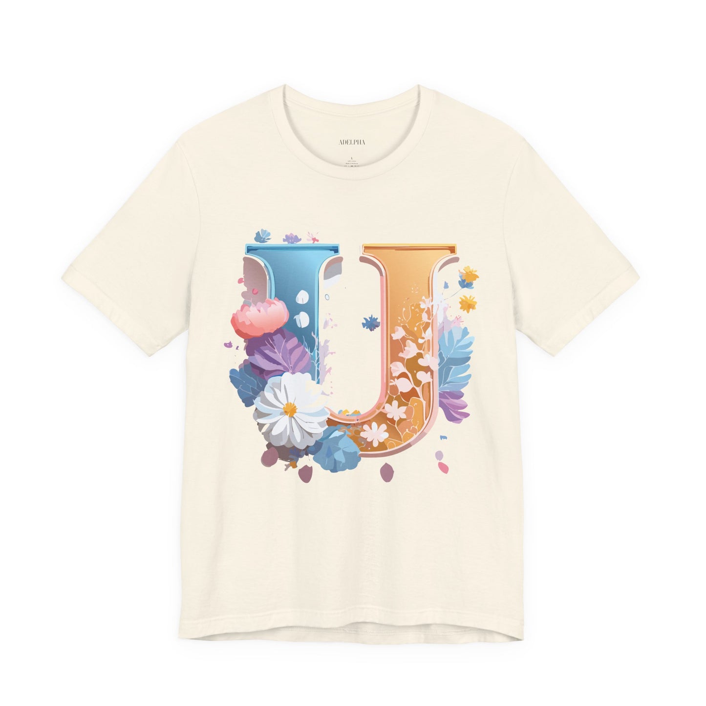 Letter Shirt, Letter U Shirt
