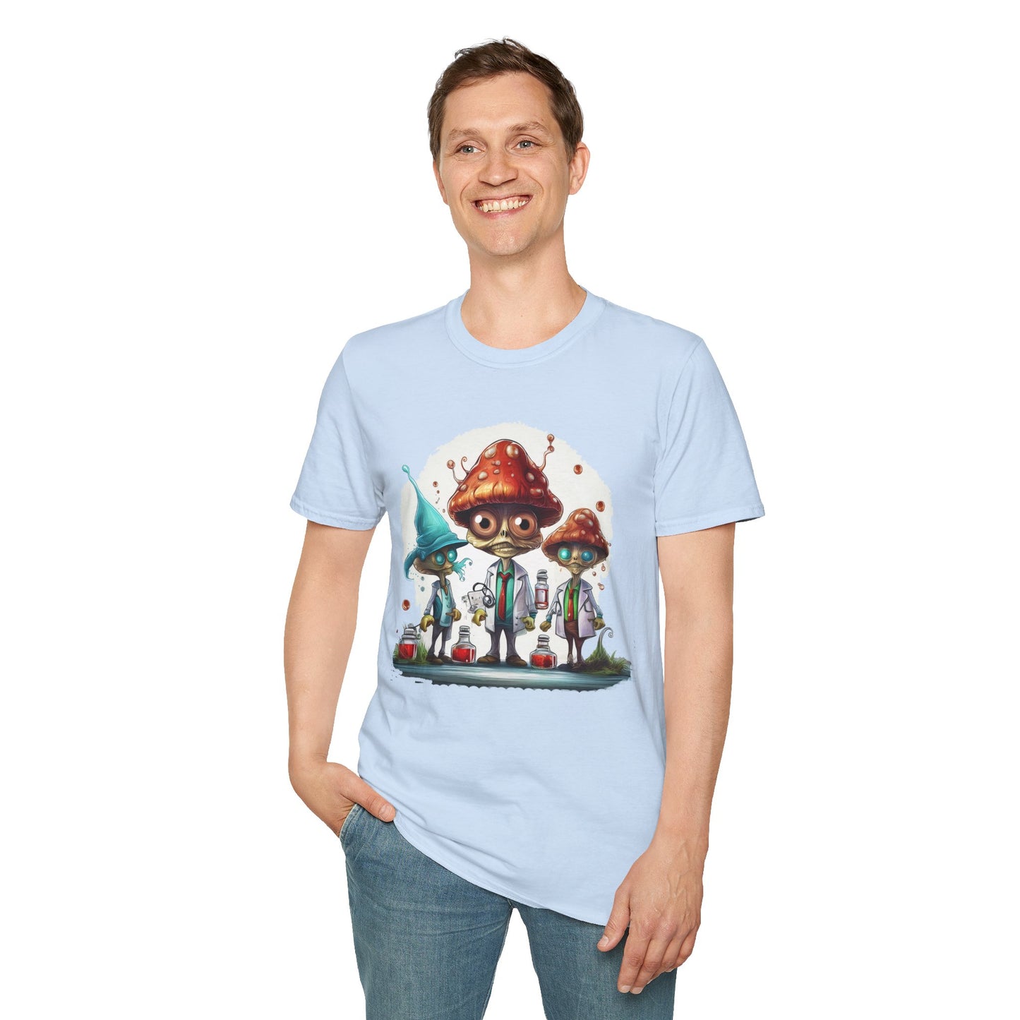 Mashroom Tee Shirt, Mashroom Shirt, Shirt with Funny Mashroom, Shirt with Fungus