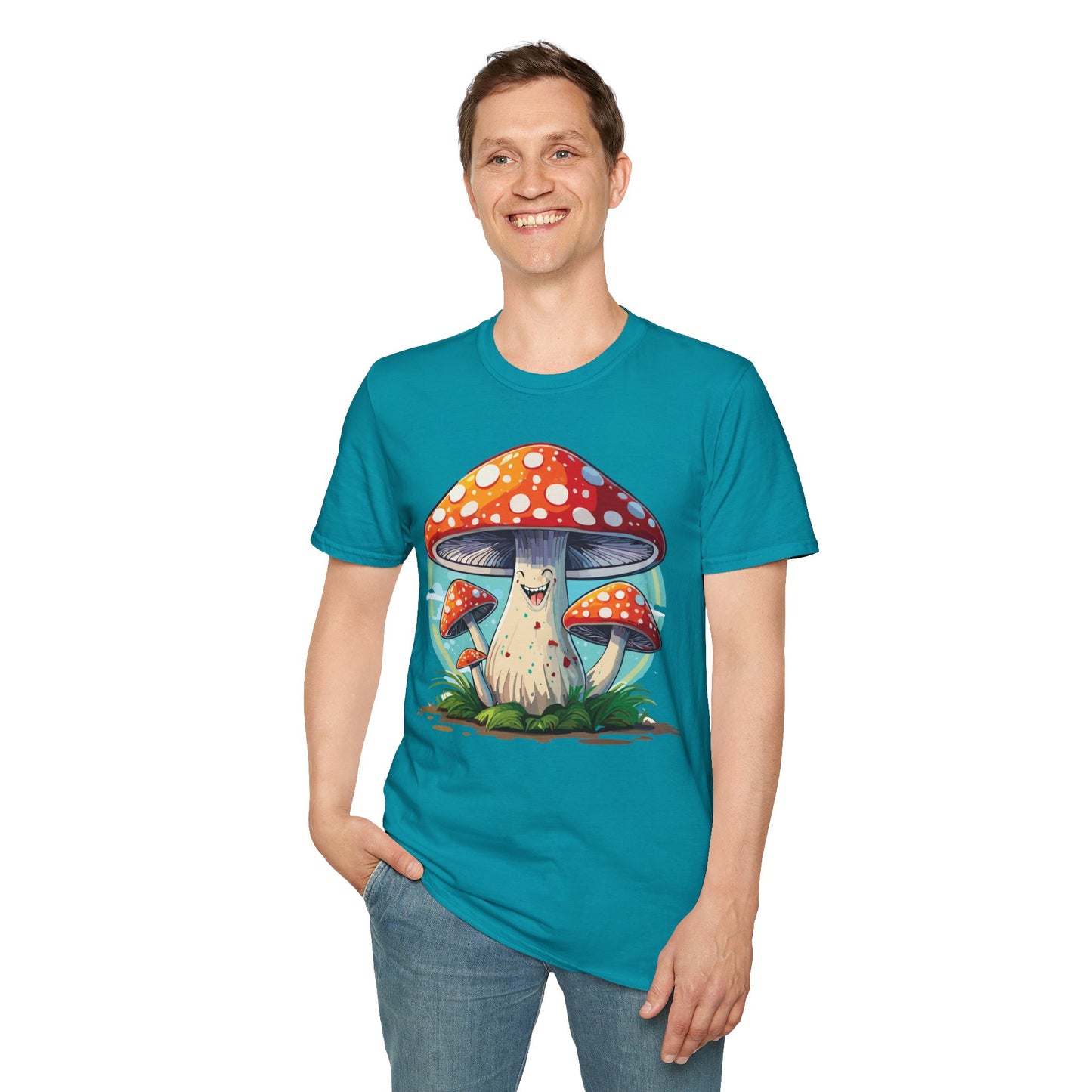 Mashroom Tee Shirt, Mashroom Shirt, Shirt with Funny Mashroom, Shirt with Fungus