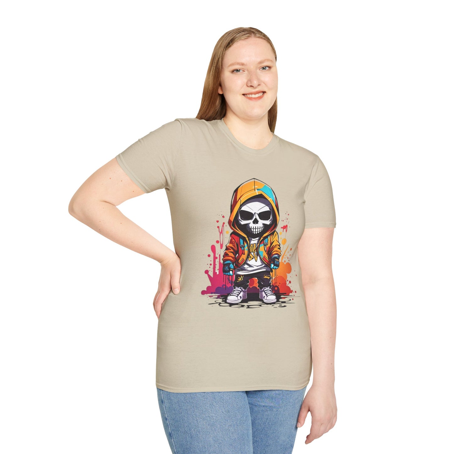 Skull Tee Shirt, Skeleton Shirt, Shirt with Skull, Shirt with Skeleton
