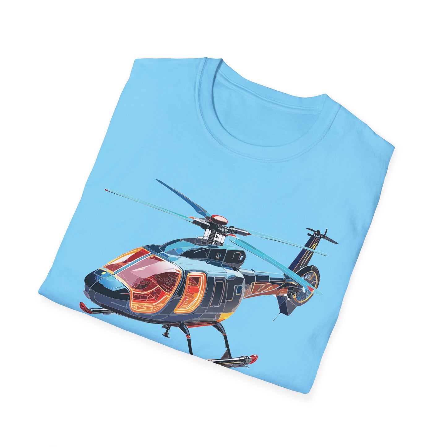 Chopper Shirt, Helicopter Shirt, Shirt with Helicopter, T Shirt with Chopper