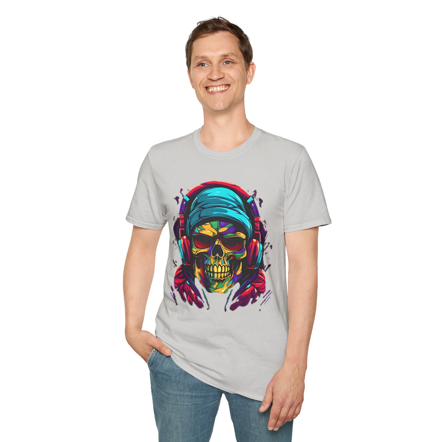 Skull Tee Shirt, Skeleton Shirt, Shirt with Skull, Shirt with Skeleton
