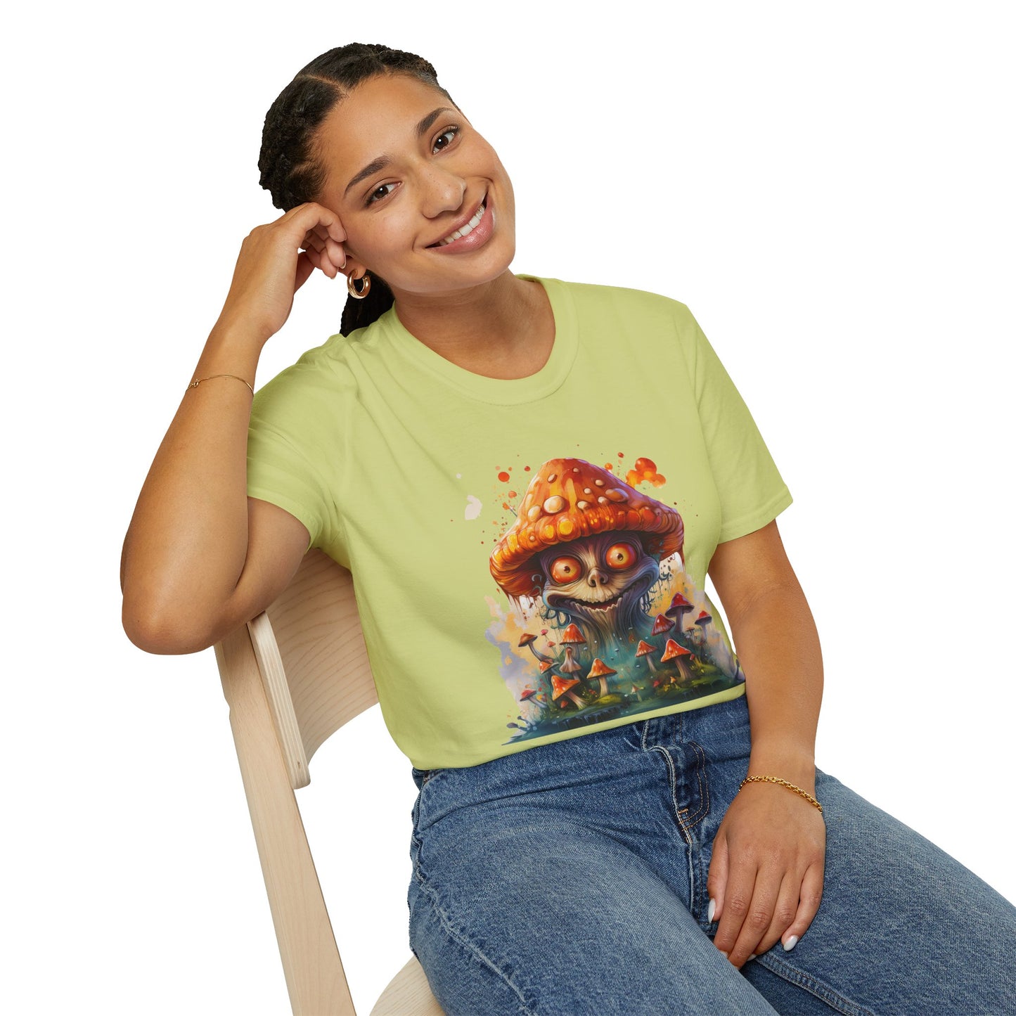 Mashroom Tee Shirt, Mashroom Shirt, Shirt with Funny Mashroom, Shirt with Fungus