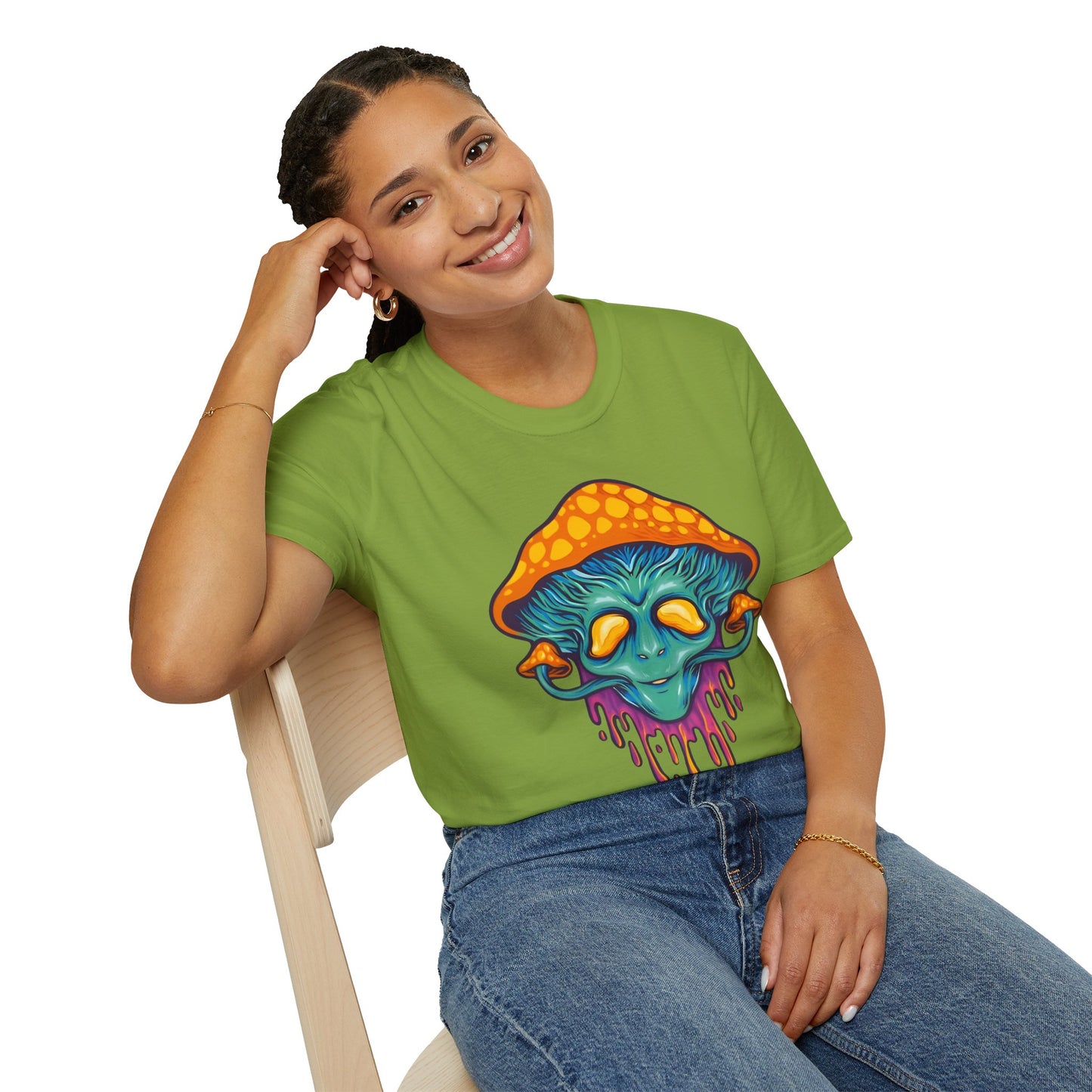 Mashroom Tee Shirt, Mashroom Shirt, Shirt with Funny Mashroom, Shirt with Fungus
