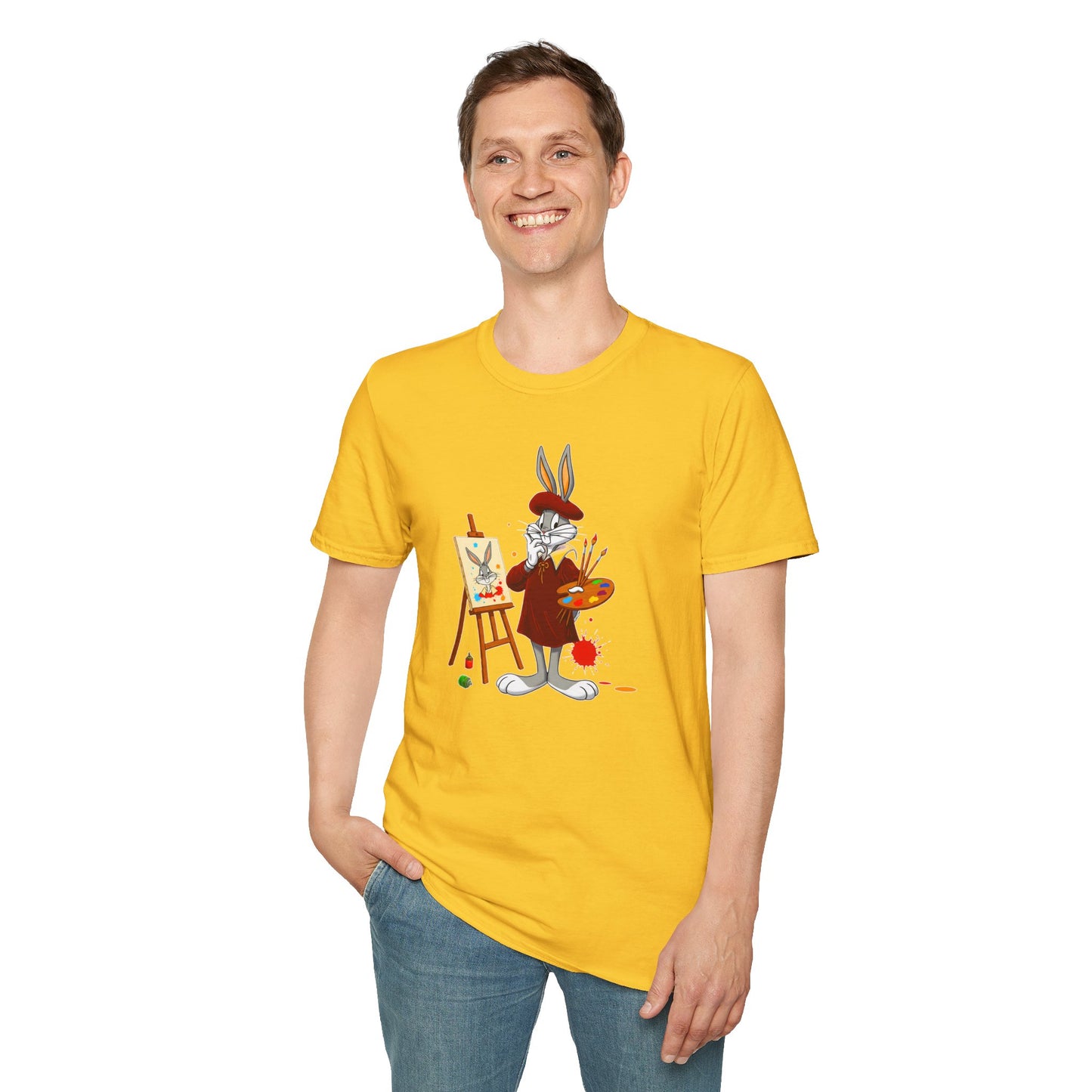 Bugs Bunny Shirt, Bugs Bunny T Shirt, Shirt with Bugs Bunny, T Shirt with Cartoon, Cartoon on T Shirt, Animation Shirt