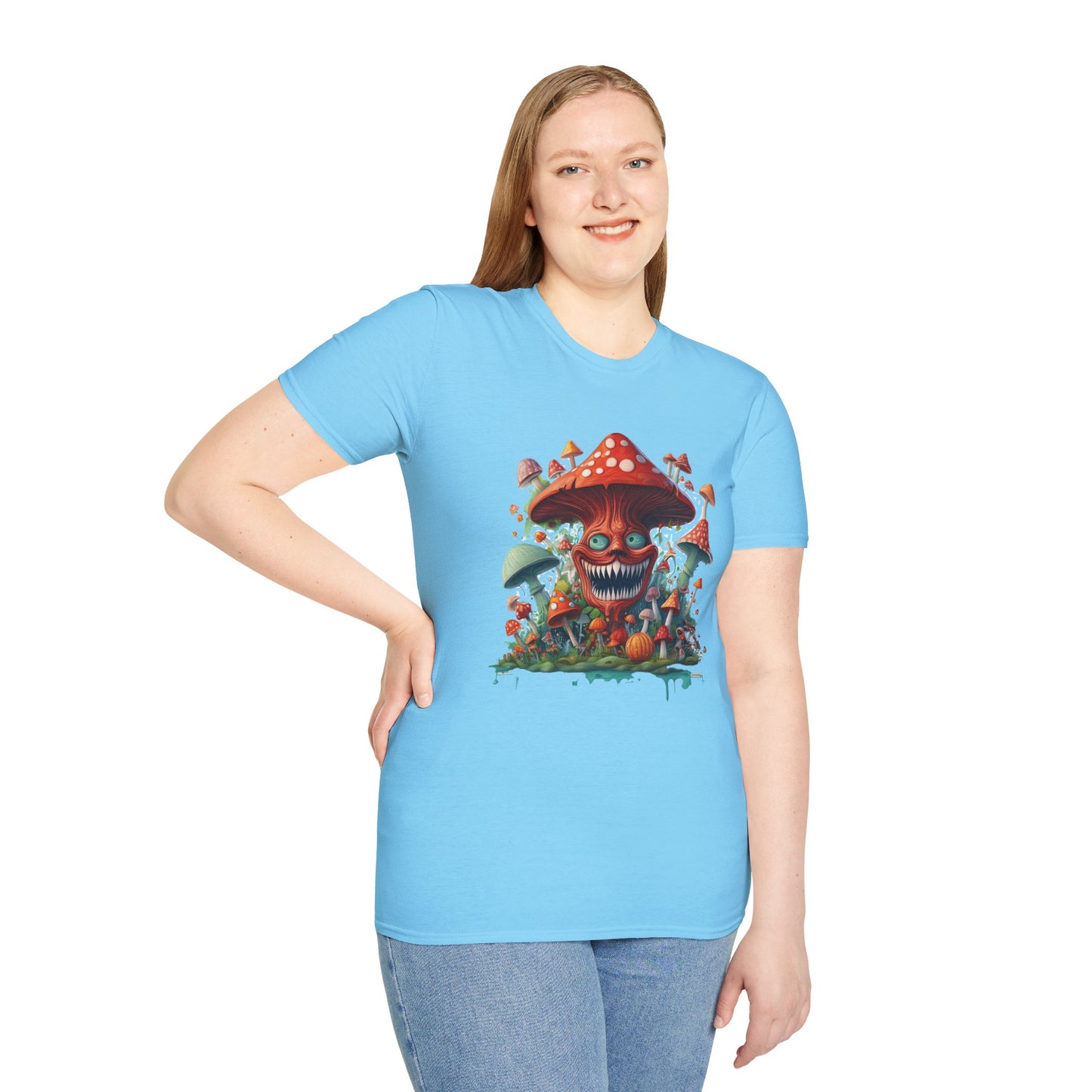 Mashroom Tee Shirt, Mashroom Shirt, Shirt with Funny Mashroom, Shirt with Fungus