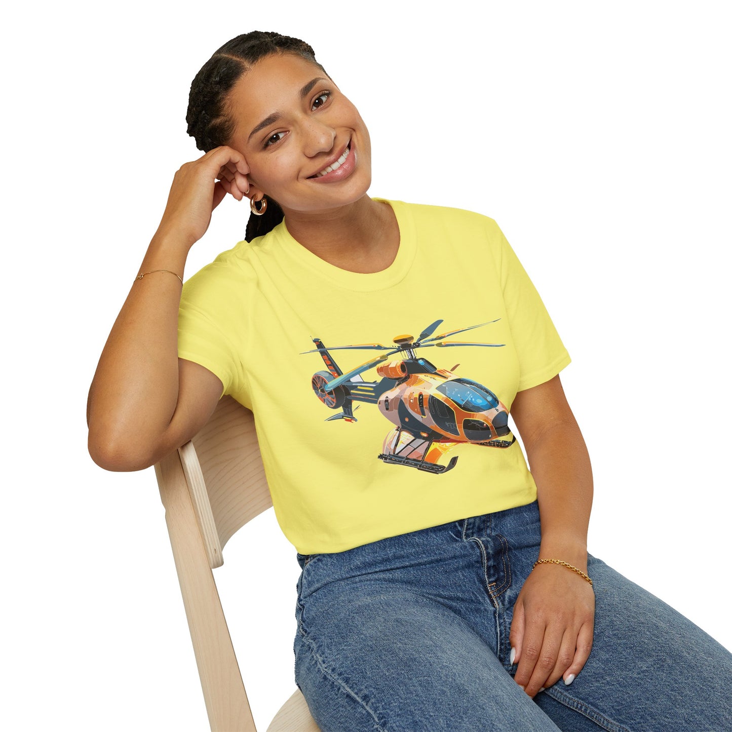 Chopper Shirt, Helicopter Shirt, Shirt with Helicopter, T Shirt with Chopper
