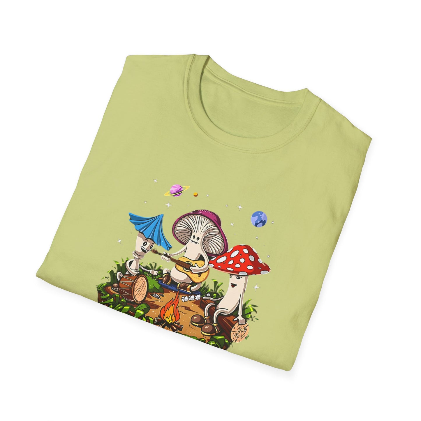 Mashroom Tee Shirt, Mashroom Shirt, Shirt with Funny Mashroom, Shirt with Fungus