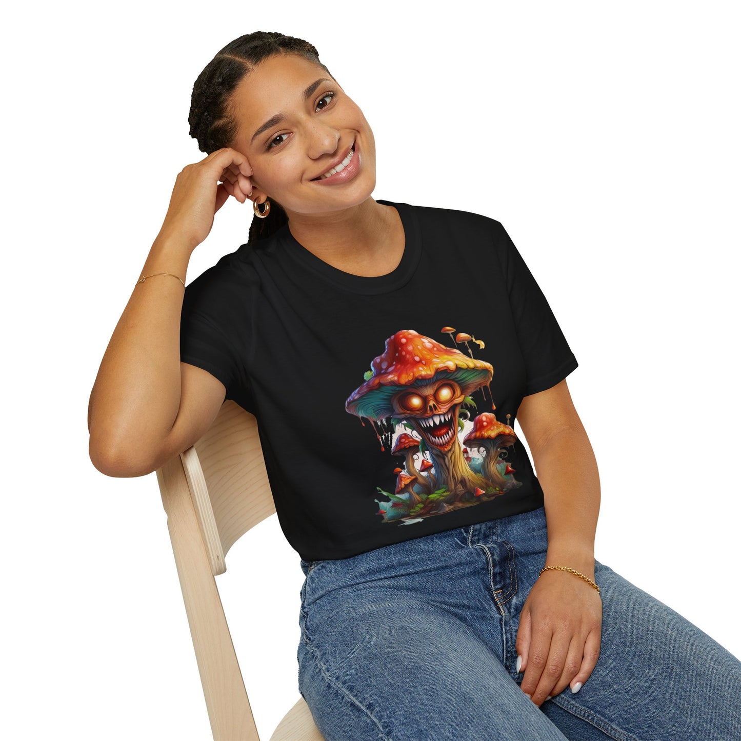 Mashroom Tee Shirt, Mashroom Shirt, Shirt with Funny Mashroom, Shirt with Fungus
