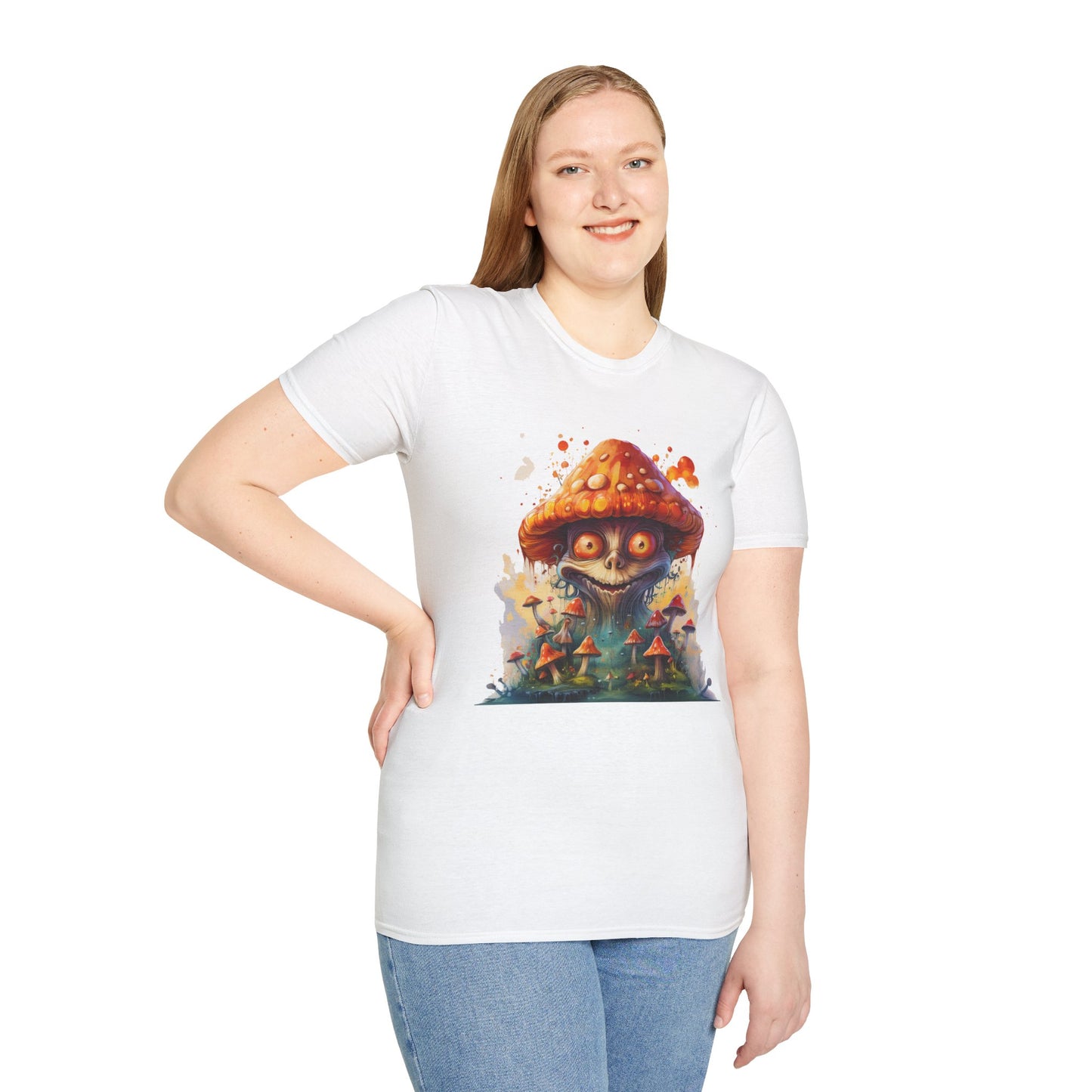 Mashroom Tee Shirt, Mashroom Shirt, Shirt with Funny Mashroom, Shirt with Fungus