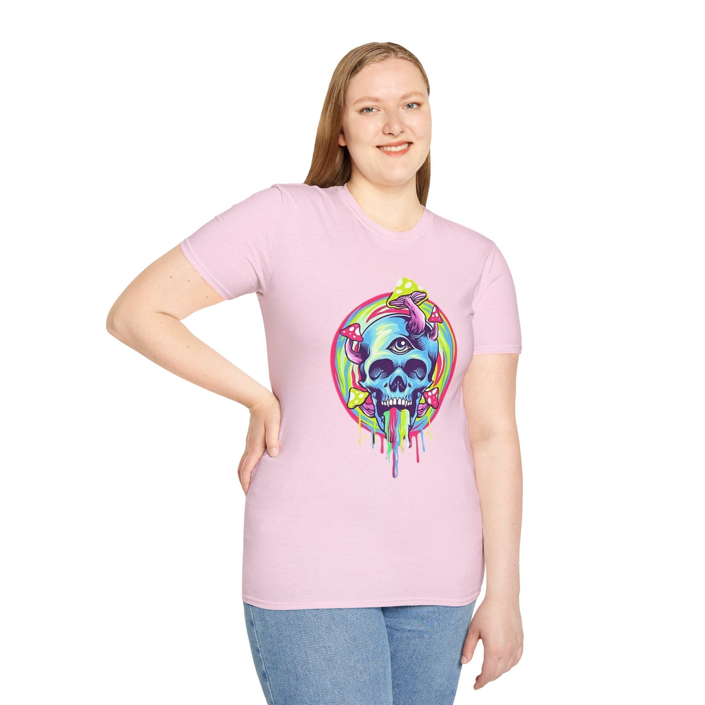 Skull Tee Shirt, Skeleton Shirt, Shirt with Skull, Shirt with Skeleton
