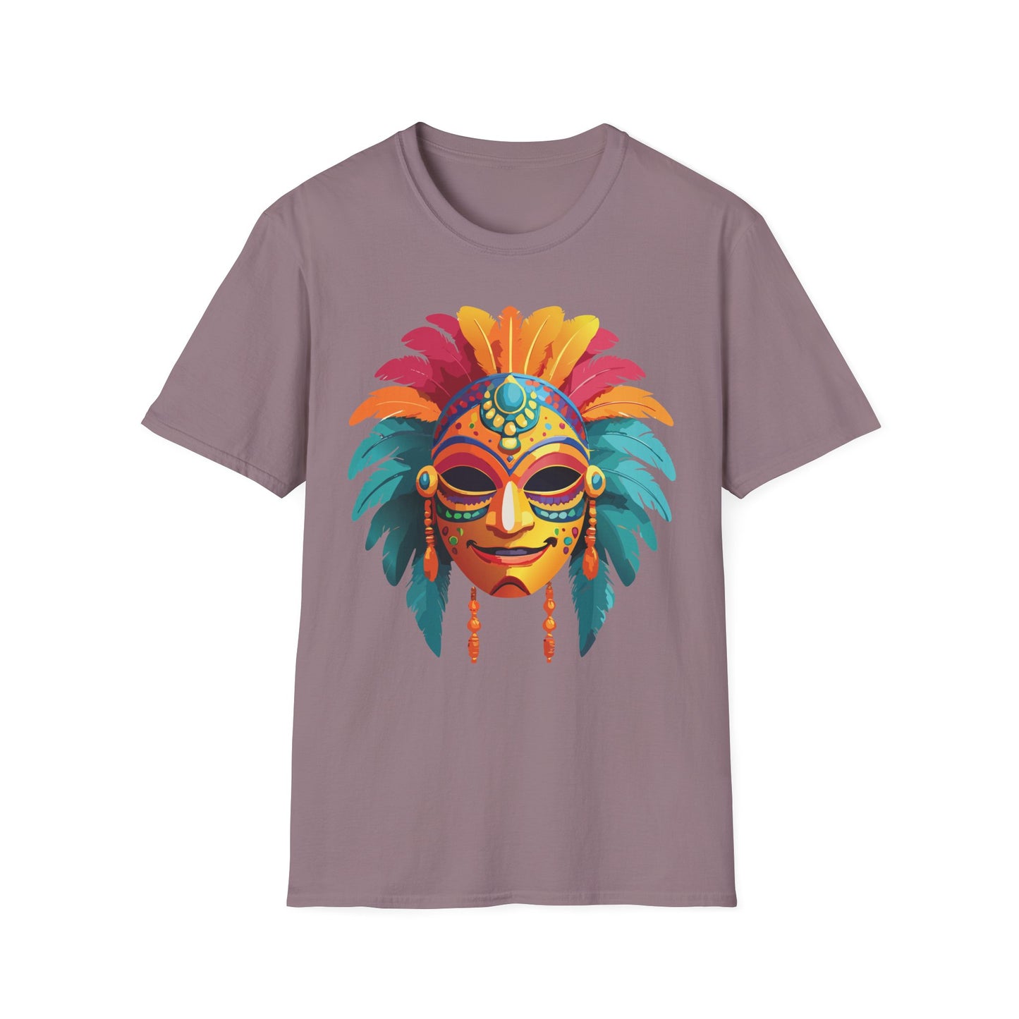 Mask Tee Shirt, Mask Shirt, Shirt with Mask, Masquerade Tees
