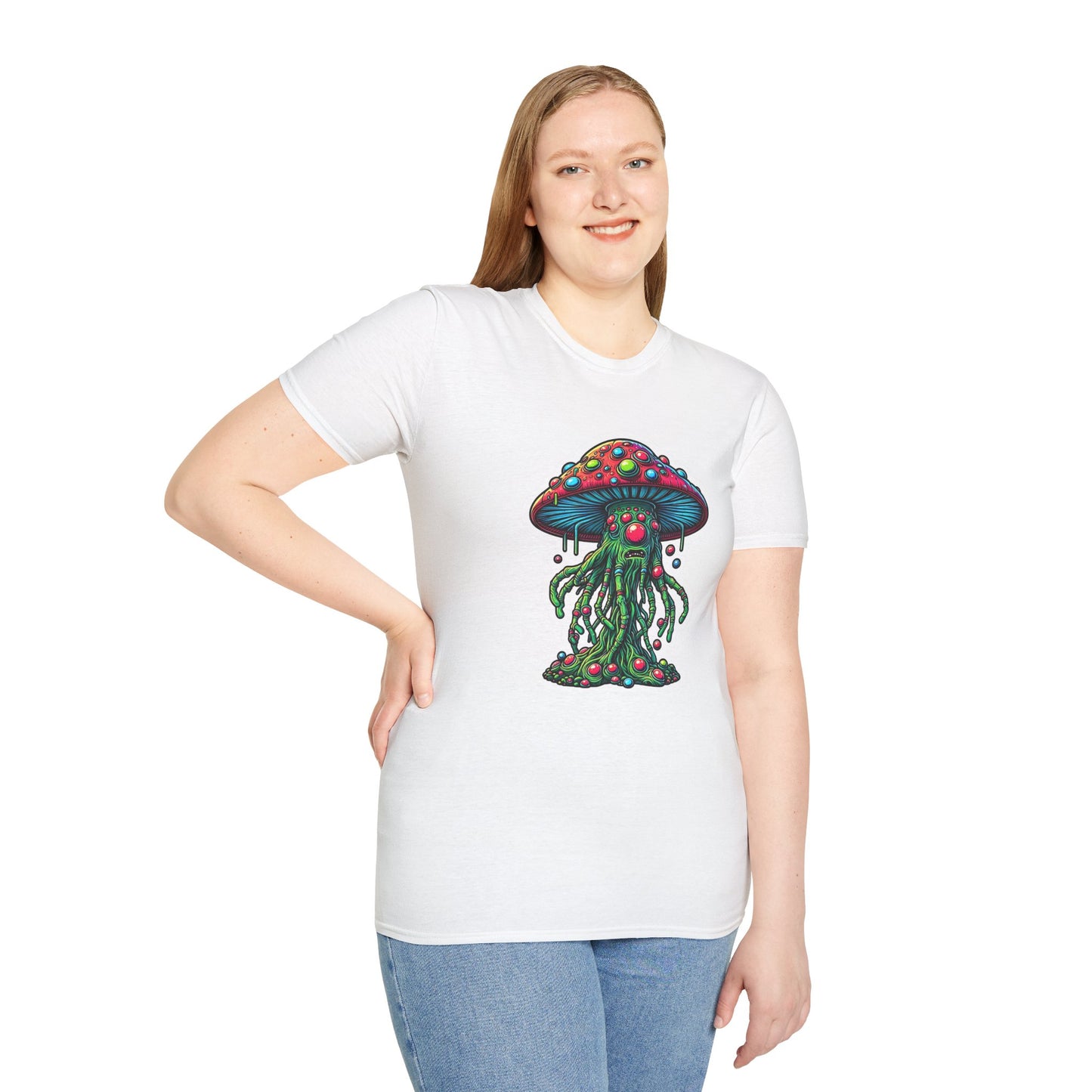 Mashroom Tee Shirt, Mashroom Shirt, Shirt with Funny Mashroom, Shirt with Fungus