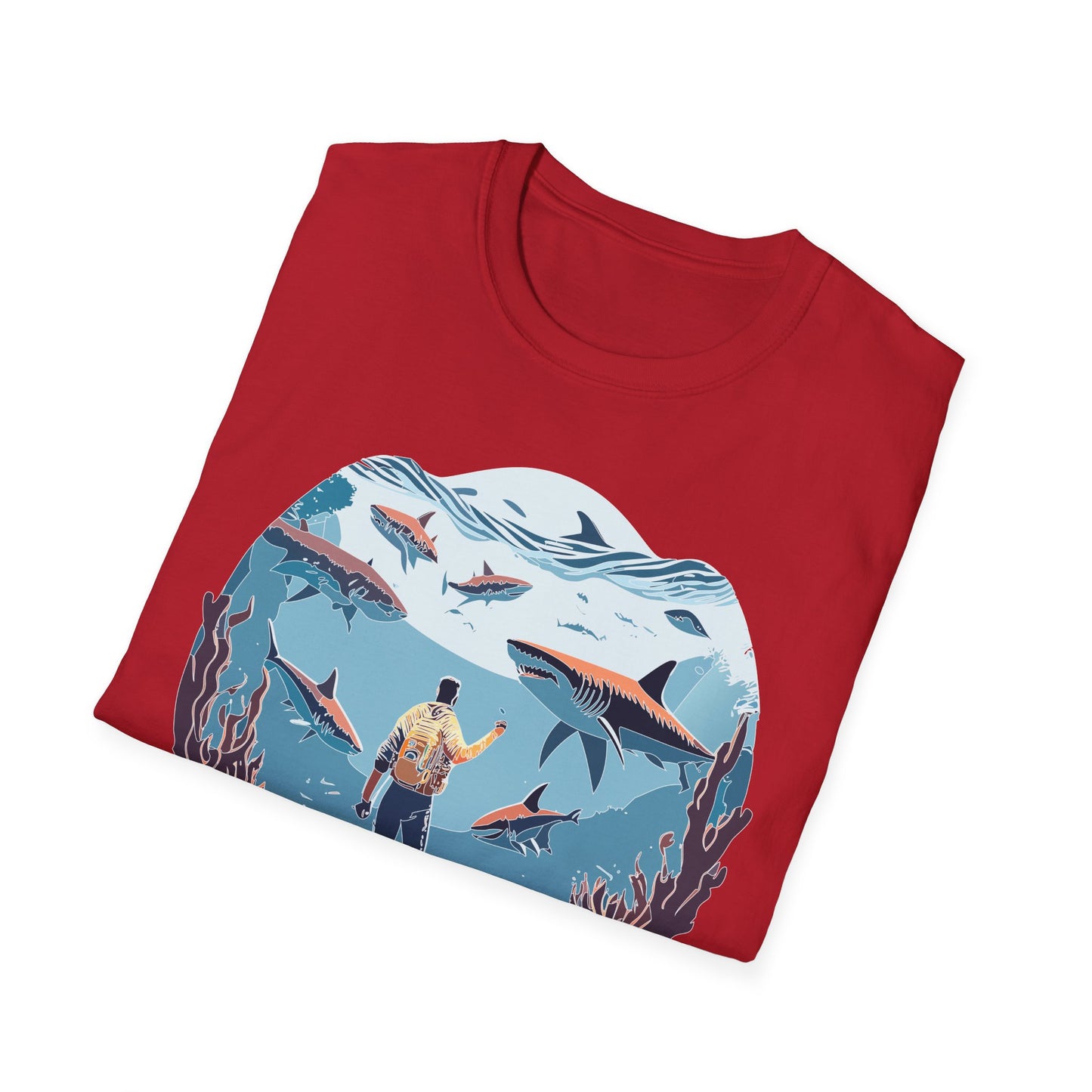 Ocean Tee Shirt, Ocean Shirt, Shirt with Ocean, U boat Tees, Shirt with U-Boat
