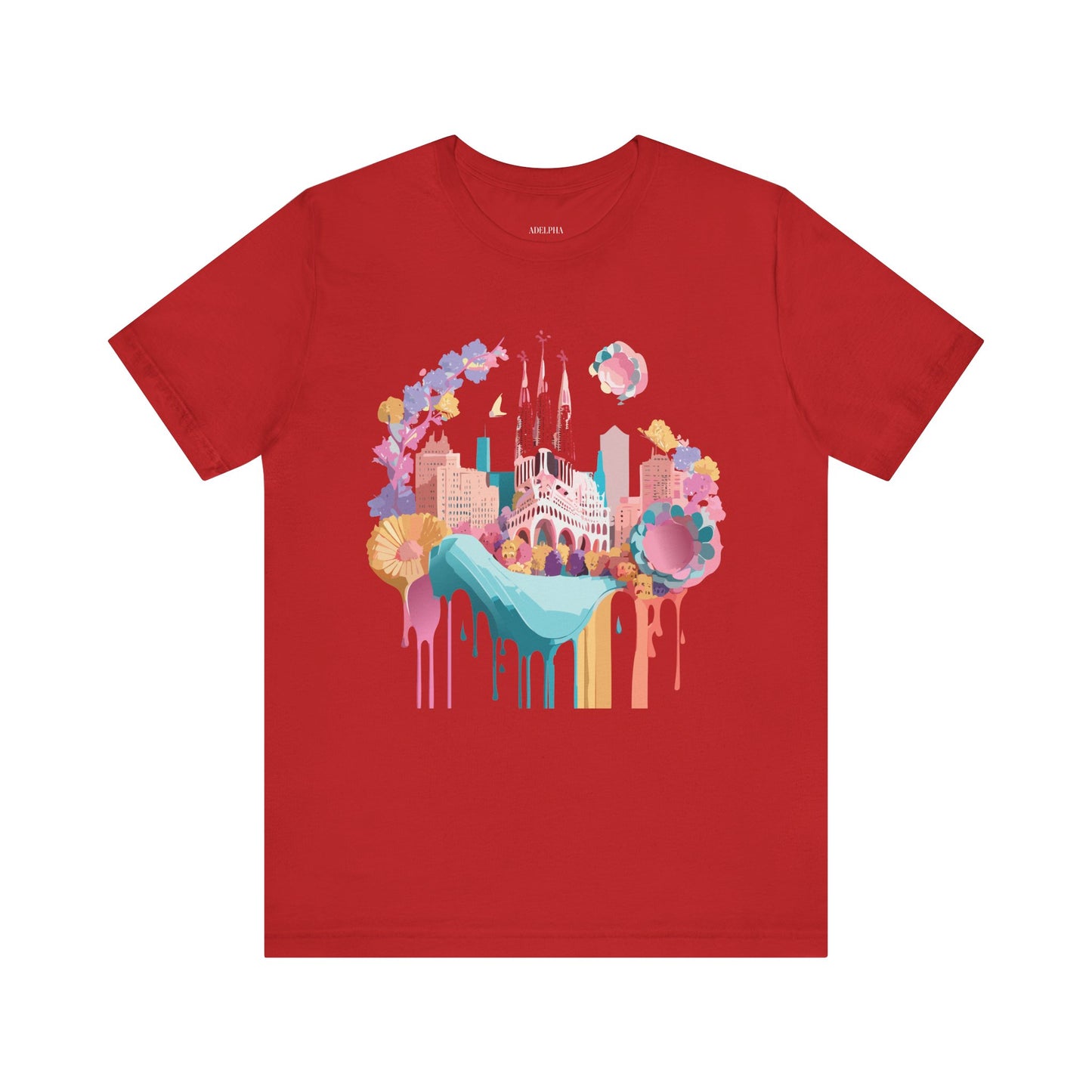 Tourist Shirt, Shirt with Barcelona