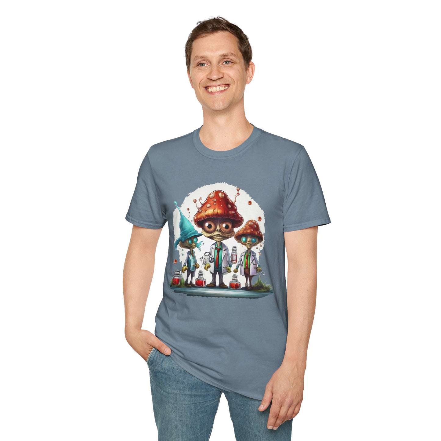 Mashroom Tee Shirt, Mashroom Shirt, Shirt with Funny Mashroom, Shirt with Fungus