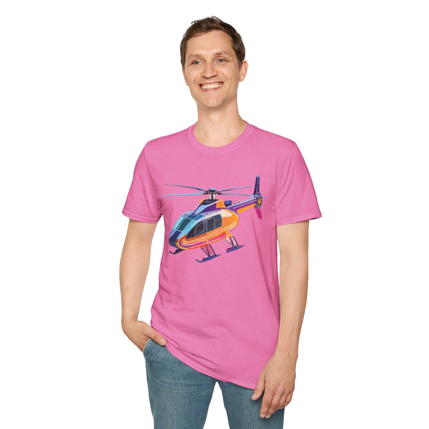 Chopper Shirt, Helicopter Shirt, Shirt with Helicopter, T Shirt with Chopper