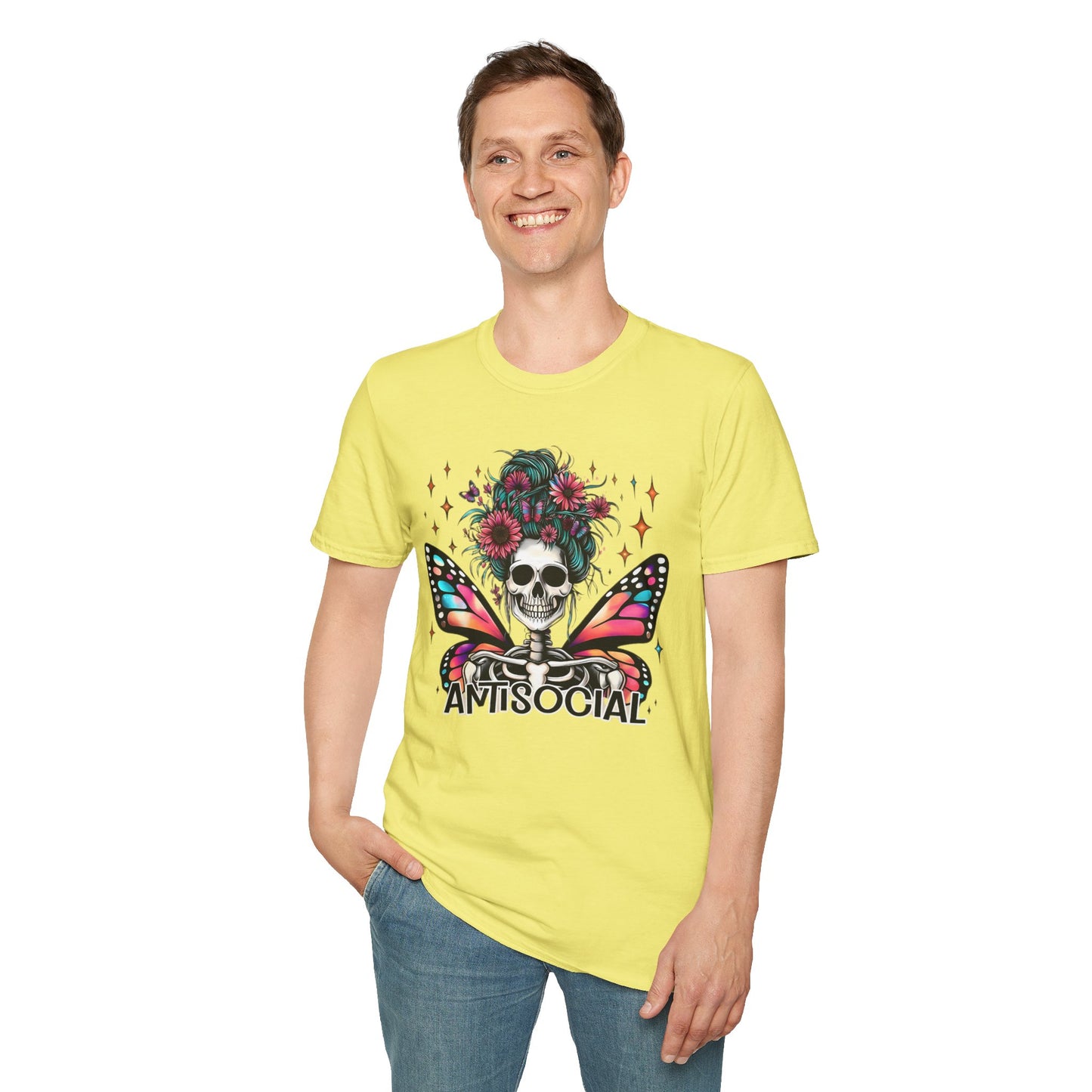 Skull Tee Shirt, Skeleton Shirt, Shirt with Skull, Shirt with Skeleton