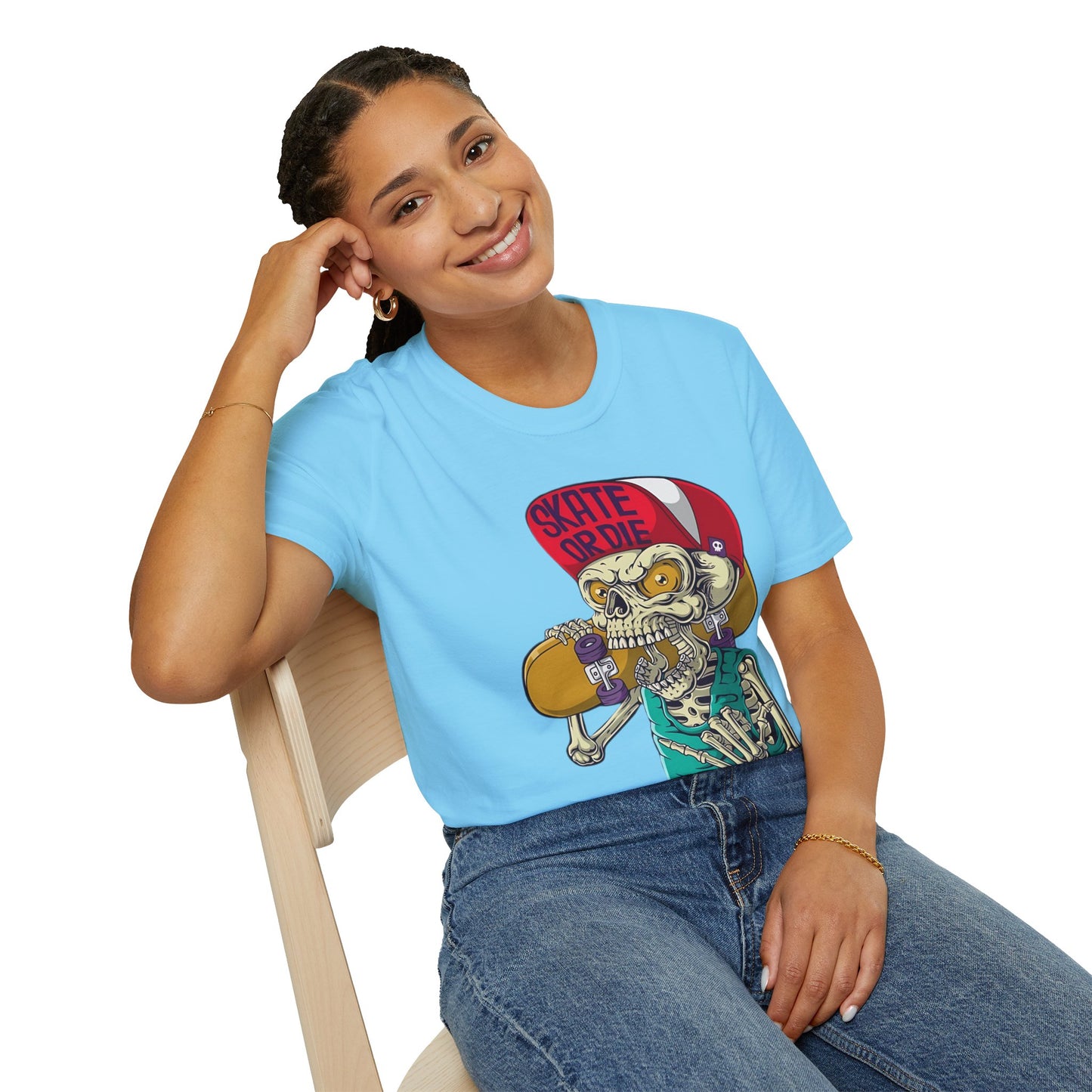 Skull Tee Shirt, Skeleton Shirt, Shirt with Skull, Shirt with Skeleton