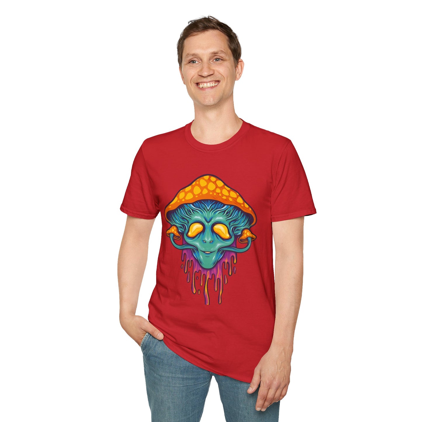 Mashroom Tee Shirt, Mashroom Shirt, Shirt with Funny Mashroom, Shirt with Fungus