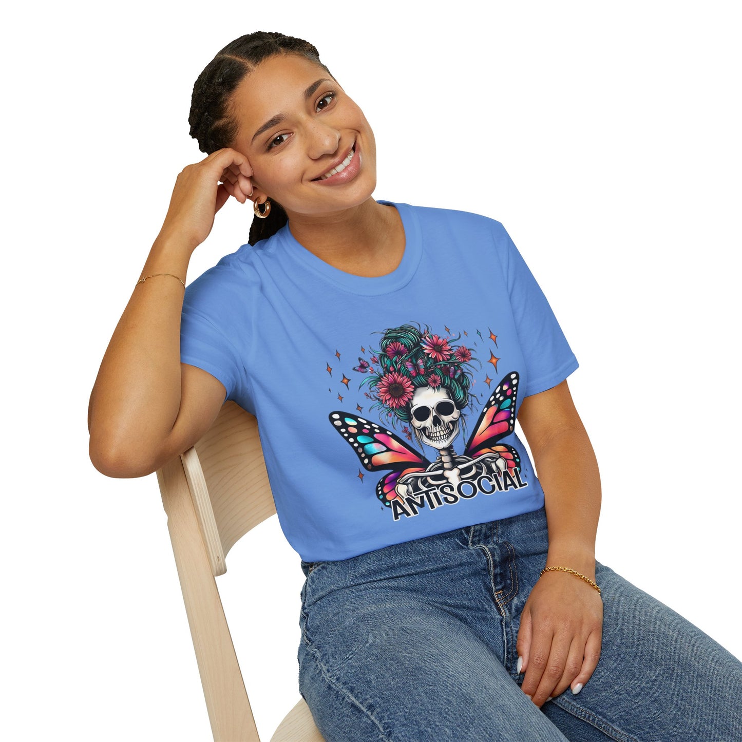 Skull Tee Shirt, Skeleton Shirt, Shirt with Skull, Shirt with Skeleton