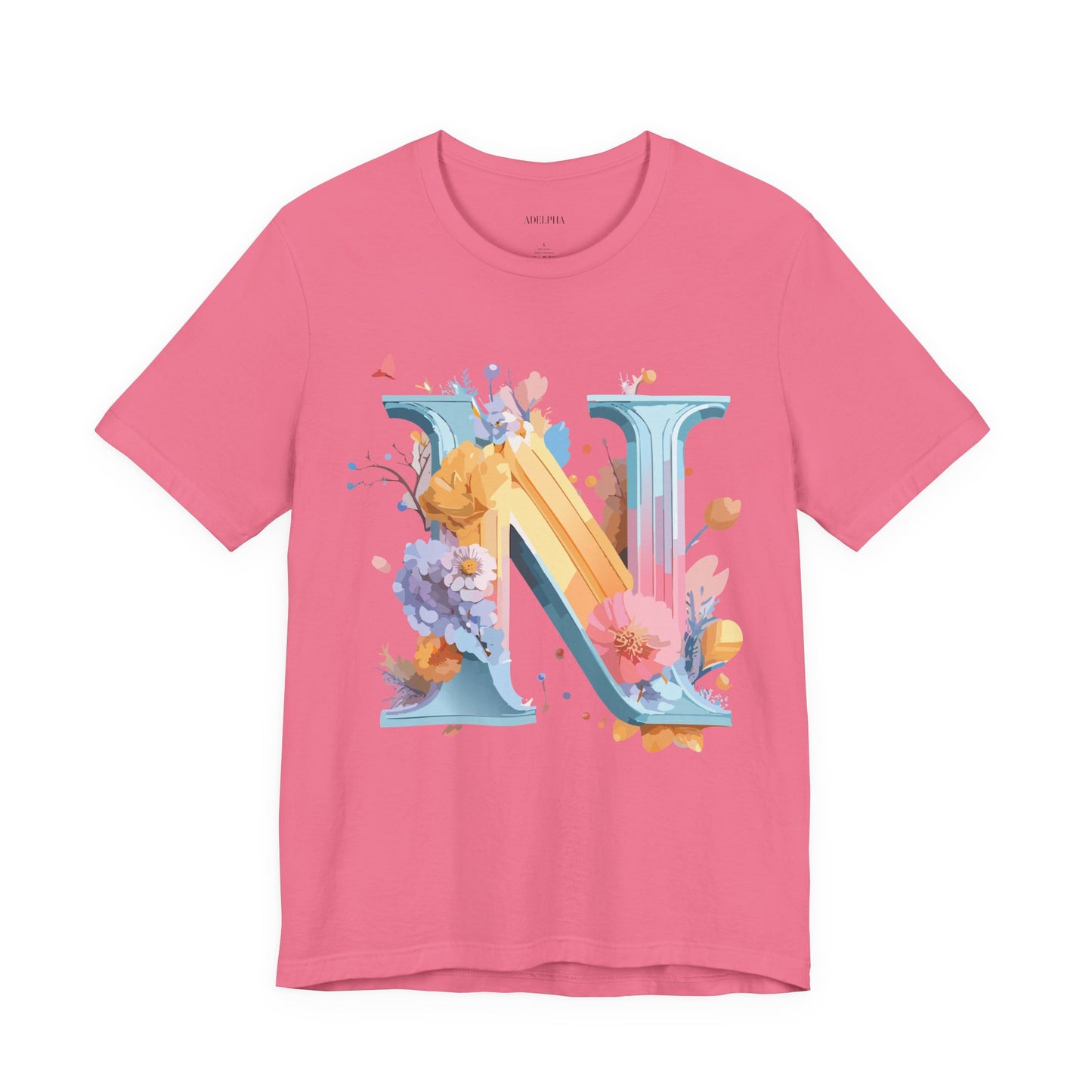 Letter Shirt, Letter N Shirt