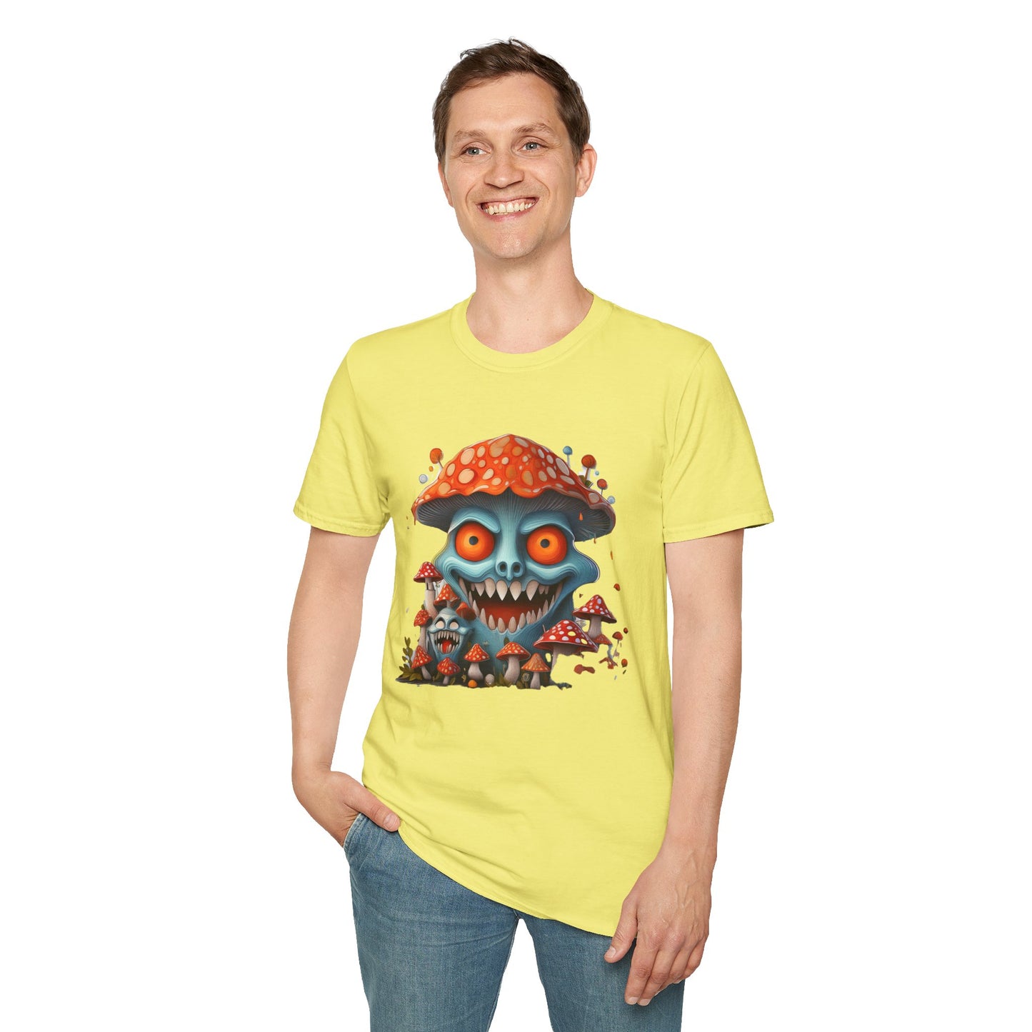 Mashroom Tee Shirt, Mashroom Shirt, Shirt with Funny Mashroom, Shirt with Fungus