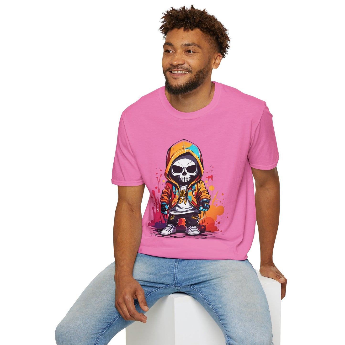Skull Tee Shirt, Skeleton Shirt, Shirt with Skull, Shirt with Skeleton