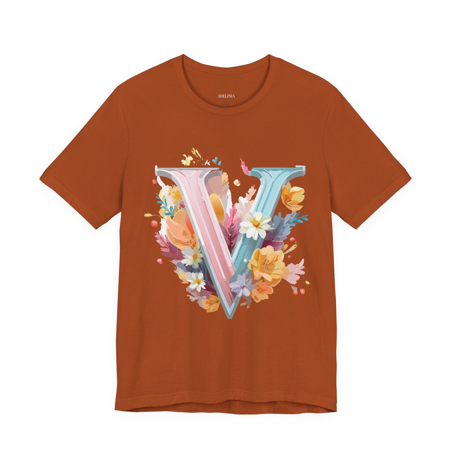 Letter Shirt, Letter V Shirt
