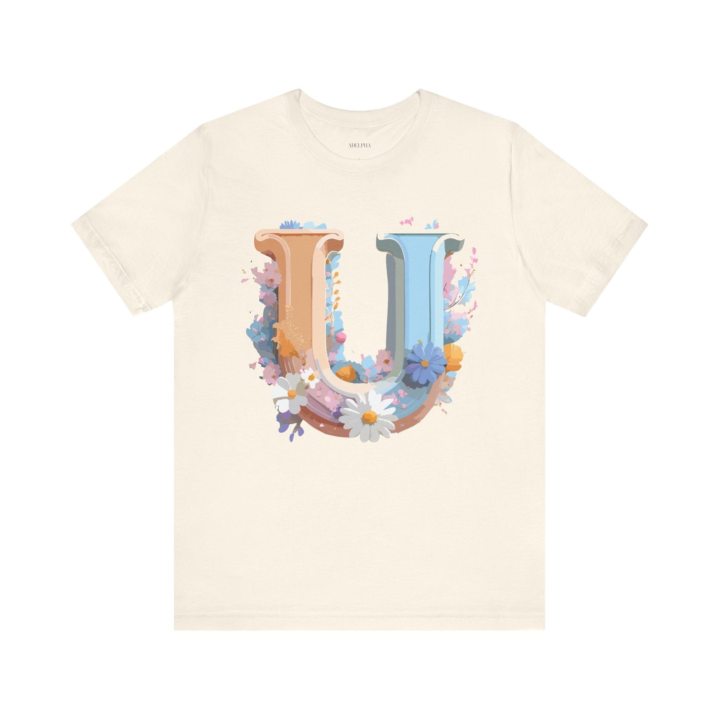 Letter Shirt, Letter U Shirt