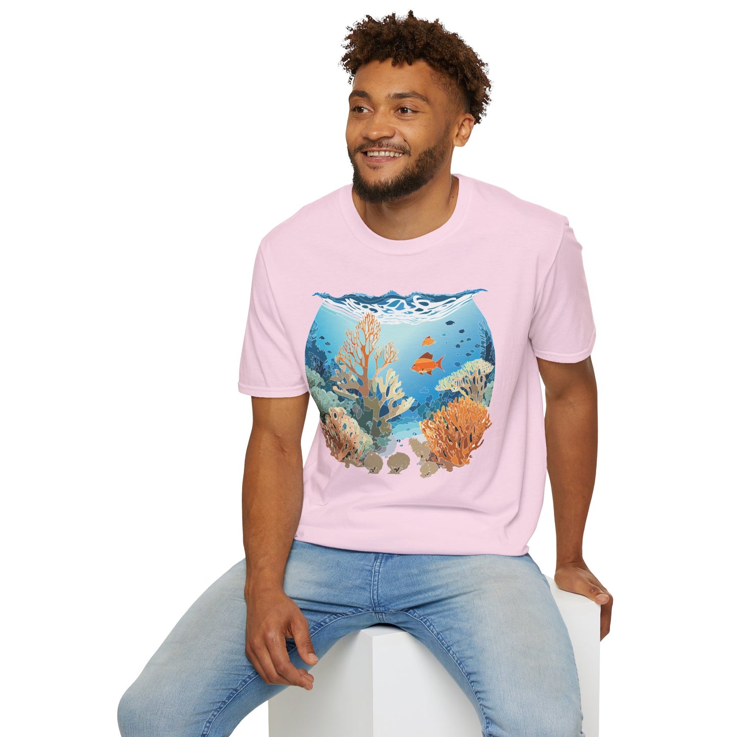 Ocean Tee Shirt, Ocean Shirt, Shirt with Ocean, U boat Tees, Shirt with U-Boat
