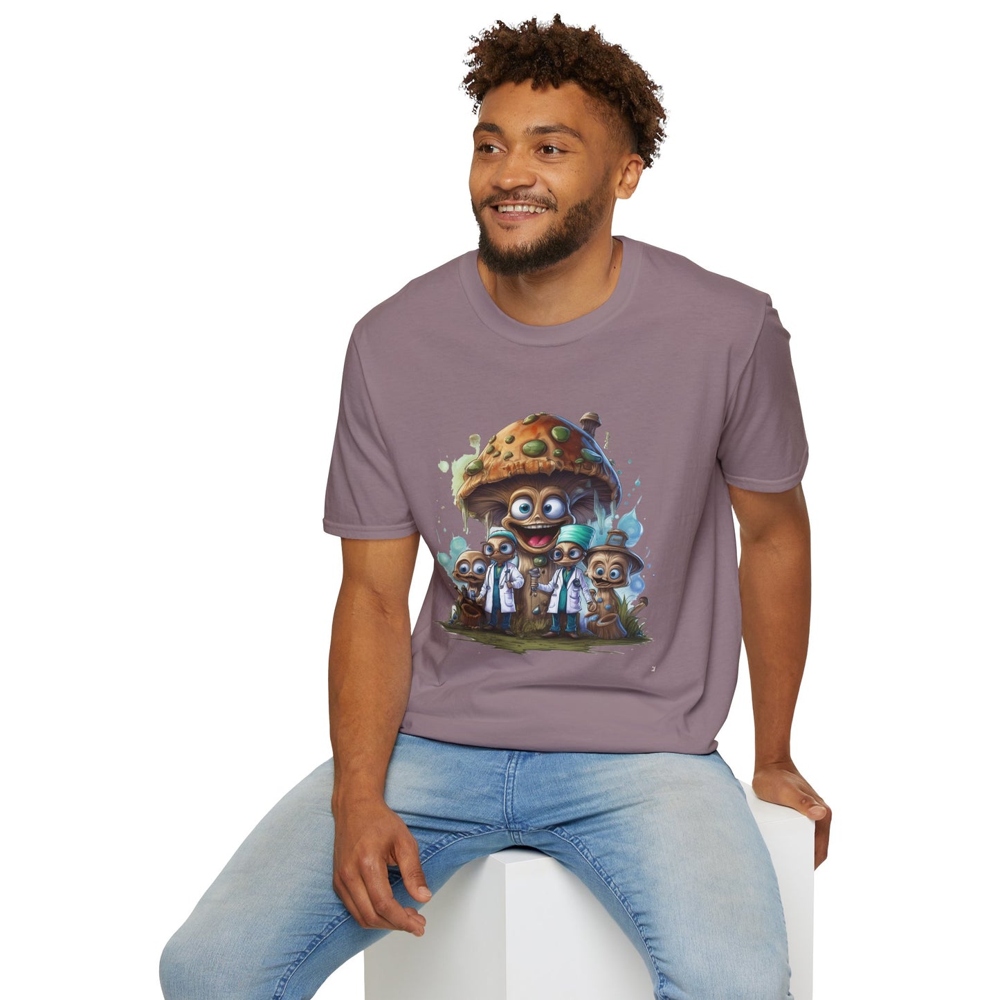 Mashroom Tee Shirt, Mashroom Shirt, Shirt with Funny Mashroom, Shirt with Fungus