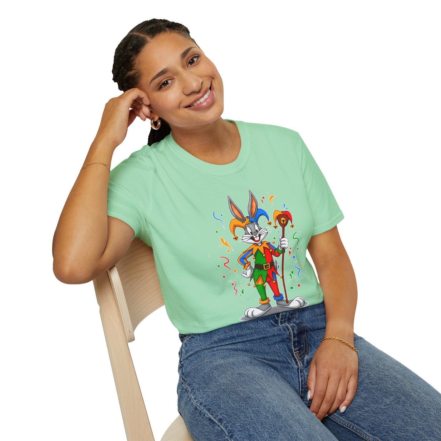 Bugs Bunny Shirt, Bugs Bunny T Shirt, Shirt with Bugs Bunny, T Shirt with Cartoon, Cartoon on T Shirt, Animation Shirt