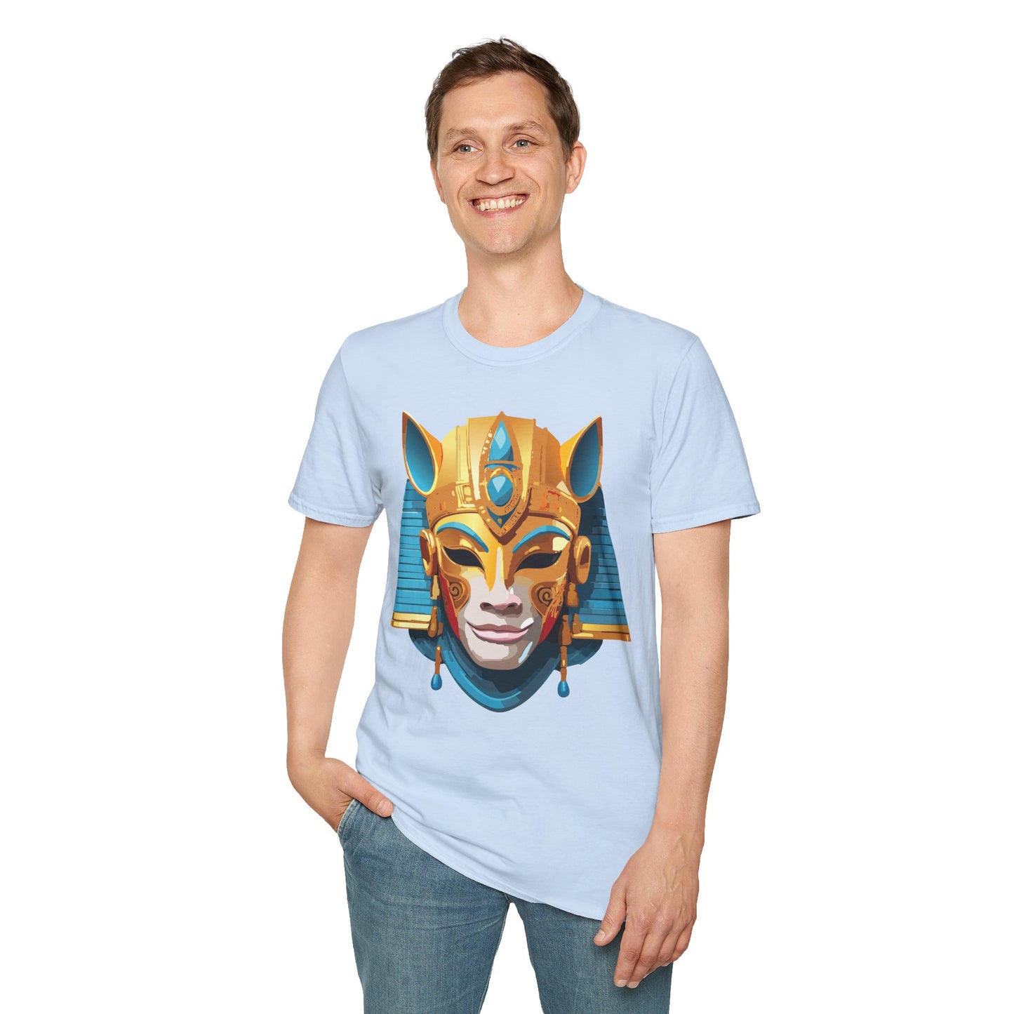 Mask Tee Shirt, Mask Shirt, Shirt with Mask, Masquerade Tees