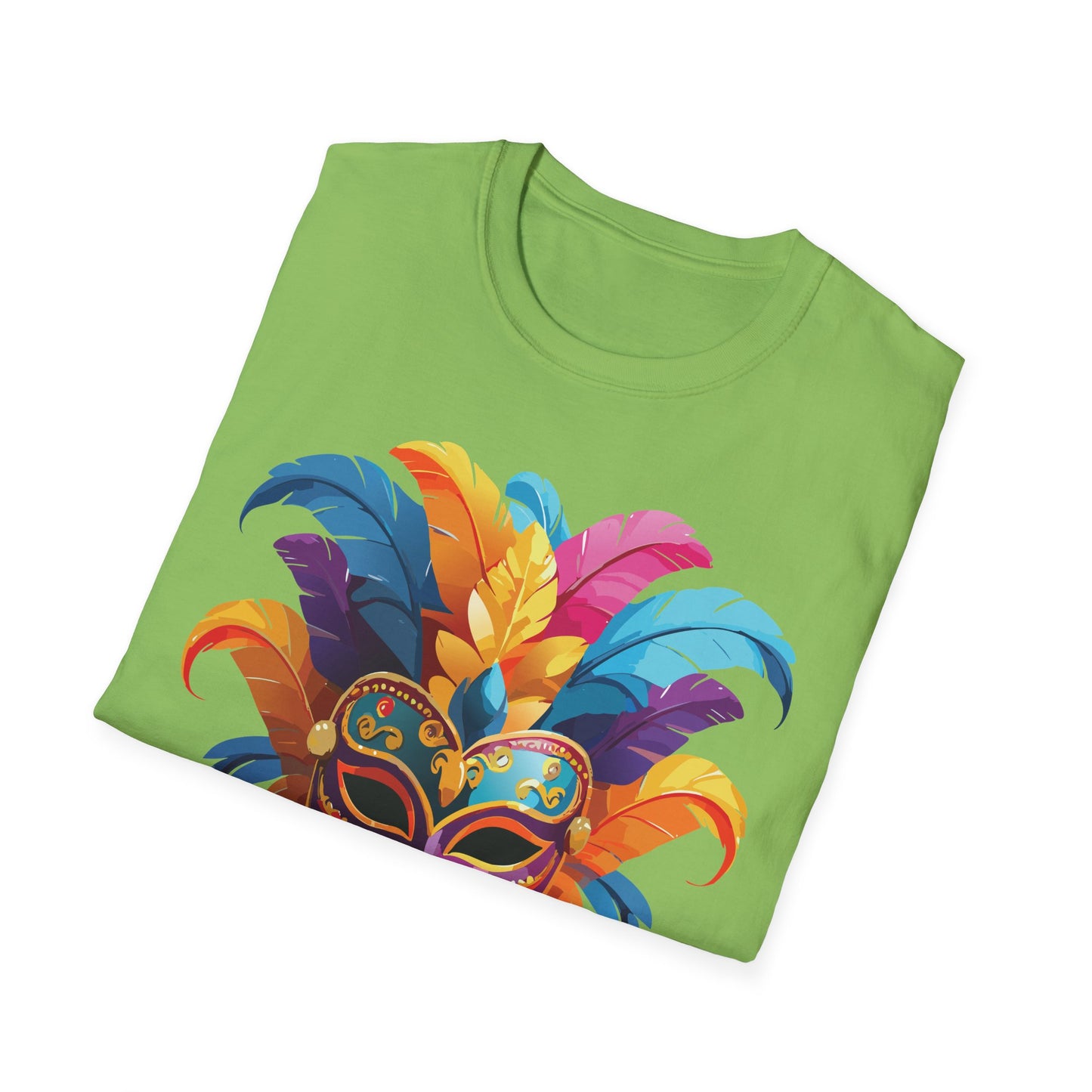 Mask Tee Shirt, Mask Shirt, Shirt with Mask, Masquerade Tees