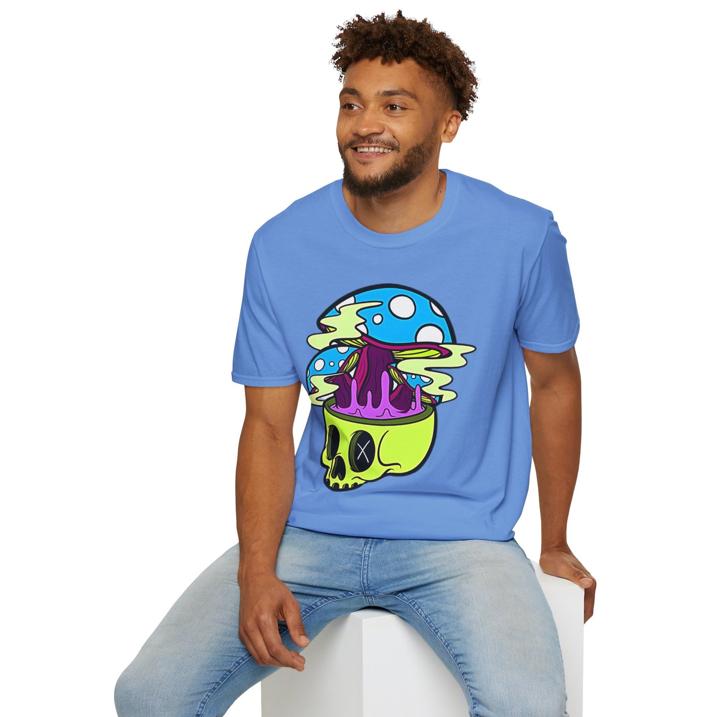 Skull Tee Shirt, Skeleton Shirt, Shirt with Skull, Shirt with Skeleton