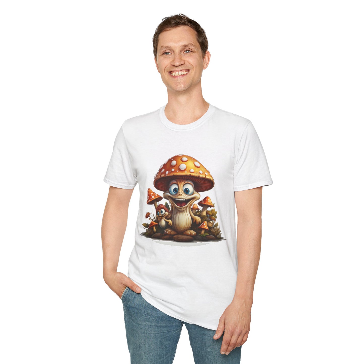 Mashroom Tee Shirt, Mashroom Shirt, Shirt with Funny Mashroom, Shirt with Fungus