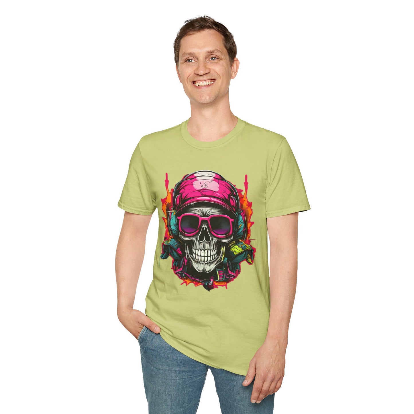 Skull Tee Shirt, Skeleton Shirt, Shirt with Skull, Shirt with Skeleton