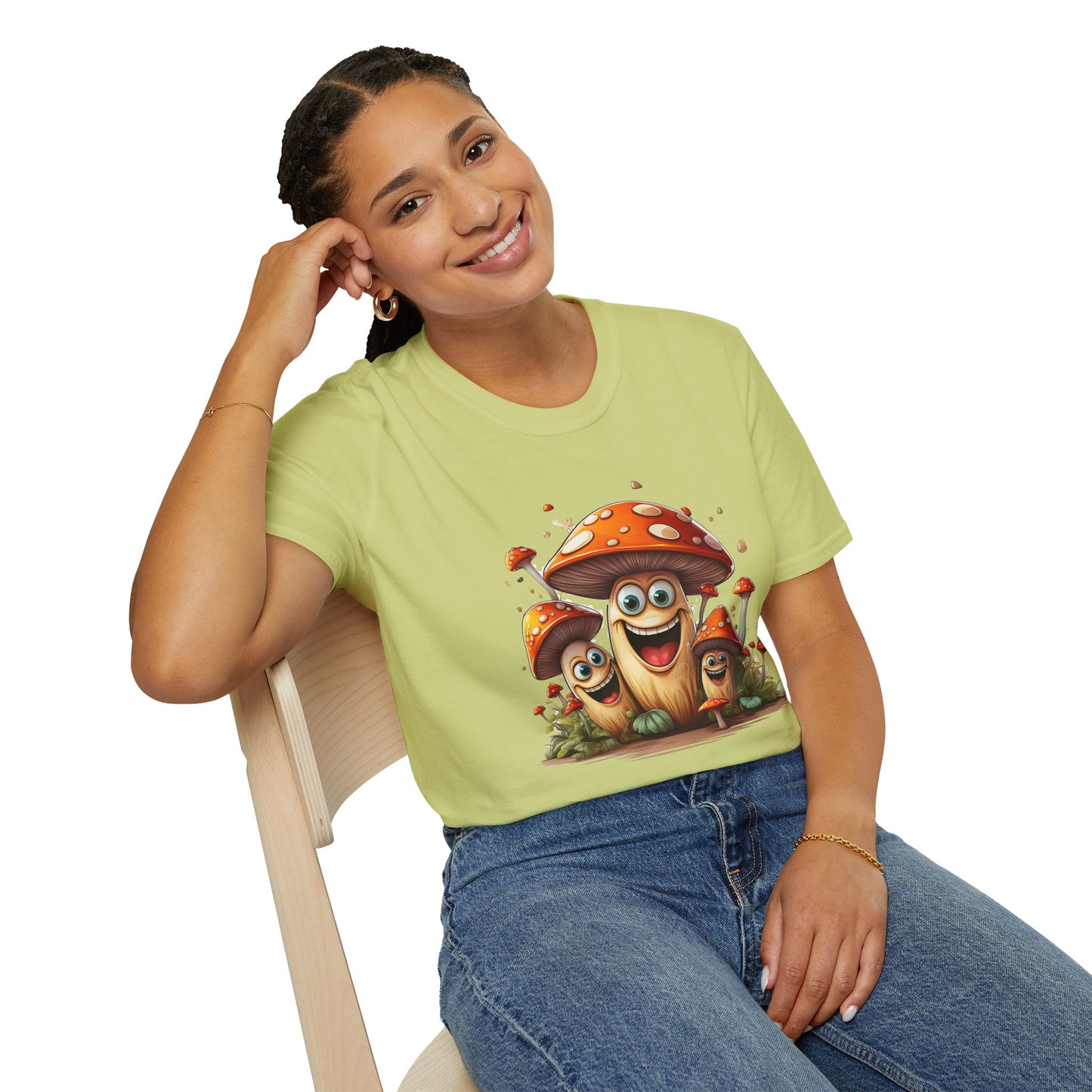 Mashroom Tee Shirt, Mashroom Shirt, Shirt with Funny Mashroom, Shirt with Fungus