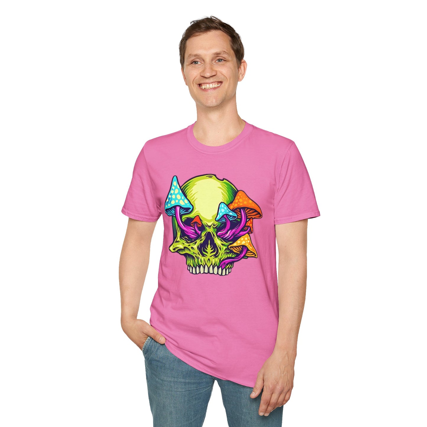 Skull Tee Shirt, Skeleton Shirt, Shirt with Skull, Shirt with Skeleton